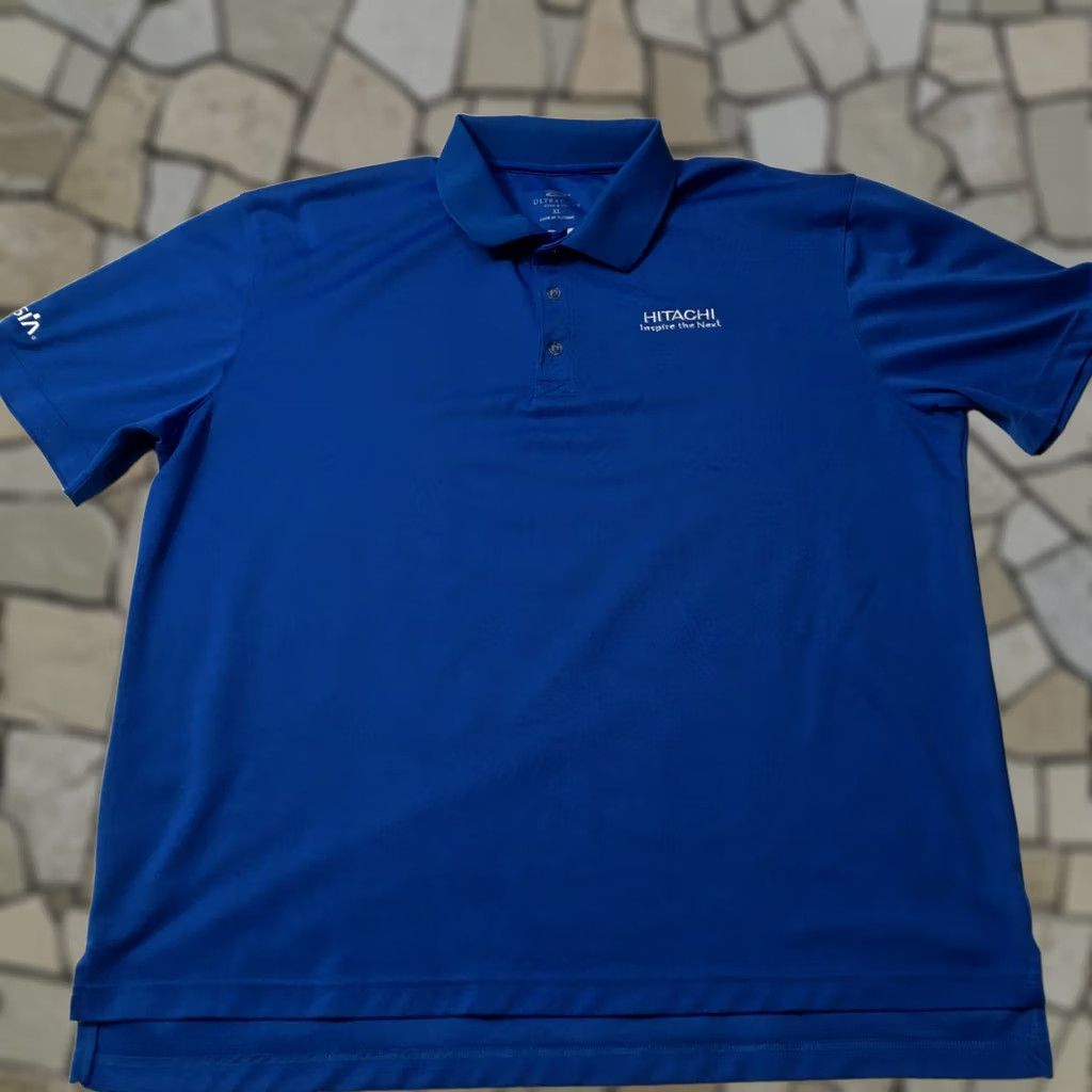 Vintage VINTAGE ultra club Polo Shirt Mens XL Royal Blue Golf Pullover Short Sleeve Logo Big & Tall Size US XL / EU 56 / 4 - 1 Thumbnail