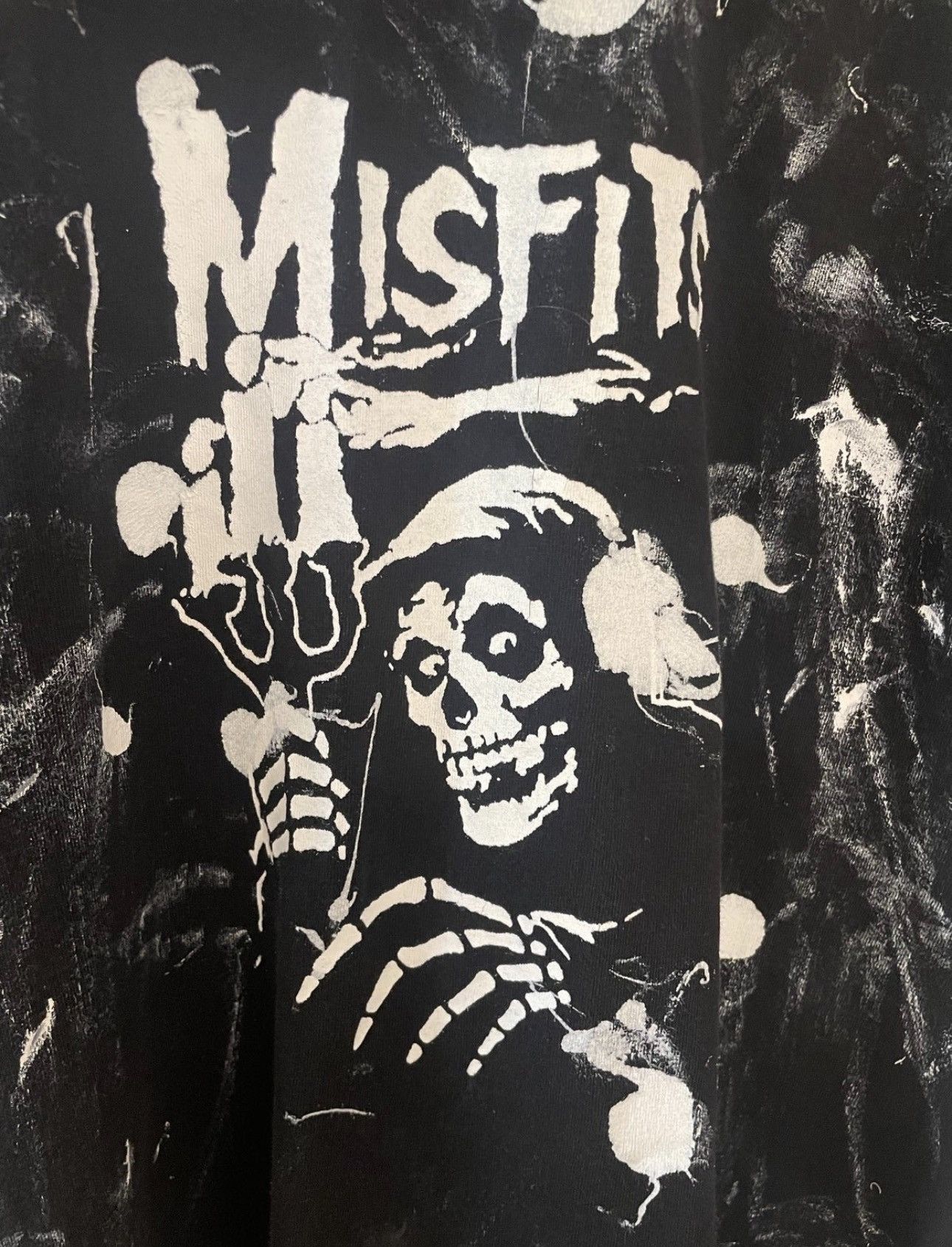 Misfits Vtg. ‘02 Misfits Crimson Paint Splatter Shirt Pro 5 Tag XL Size US XL / EU 56 / 4 - 2 Thumbnail