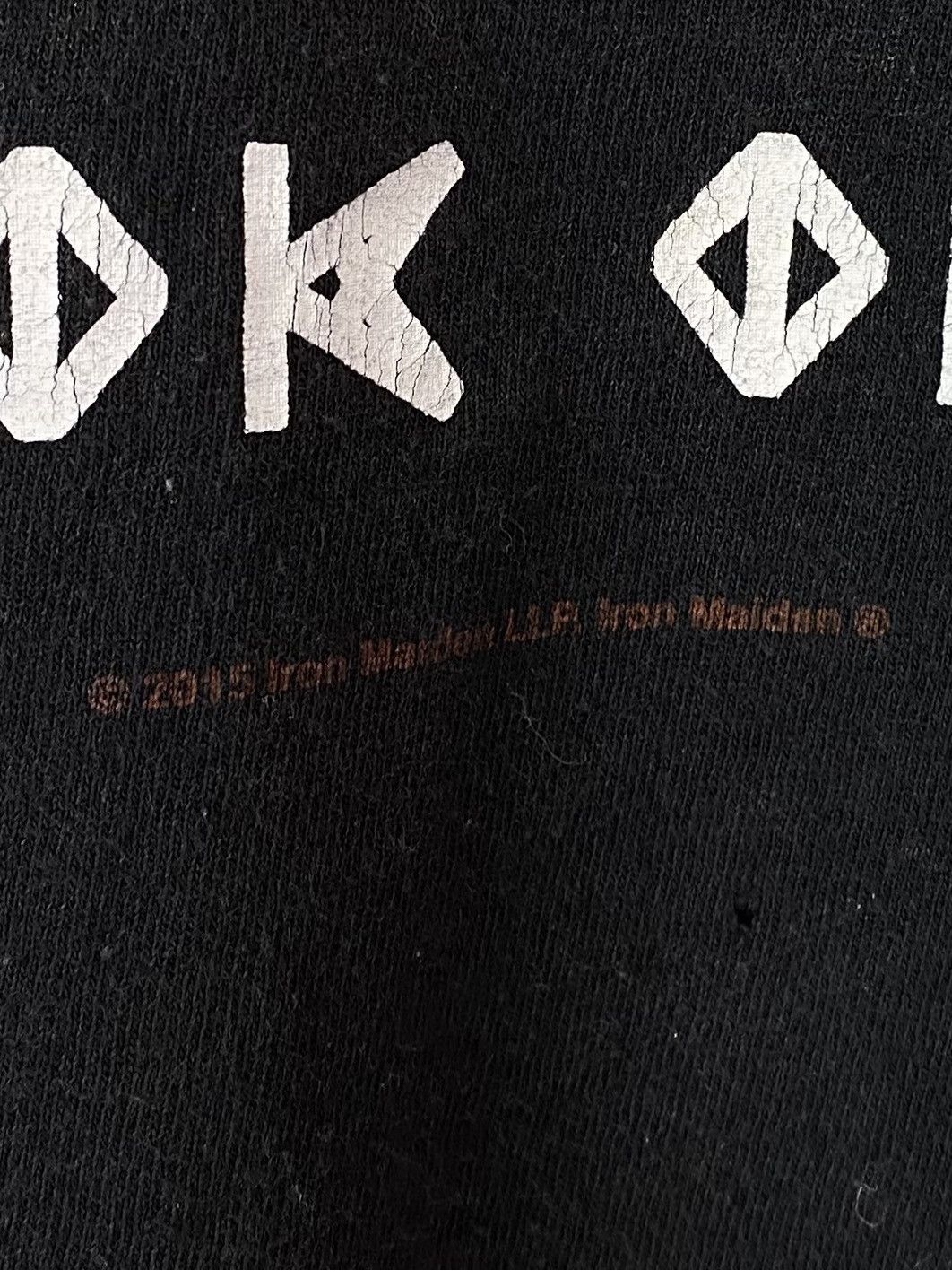 Iron Maiden Iron Maiden The Book Of Souls Tour T Shirt Big Logo Sz Large Size US L / EU 52-54 / 3 - 4 Thumbnail