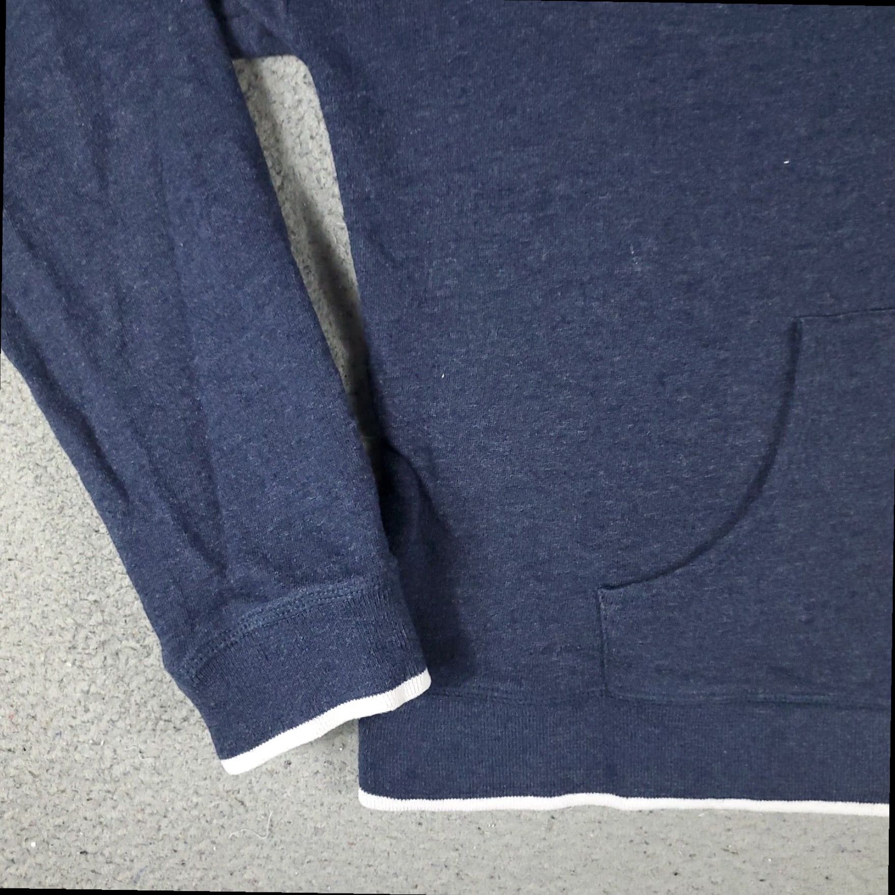 Tommy Hilfiger Tommy Hilfiger Hoodie Womens Large Blue Pullover Sweatshirt Size L / US 10 / IT 46 - 3 Thumbnail