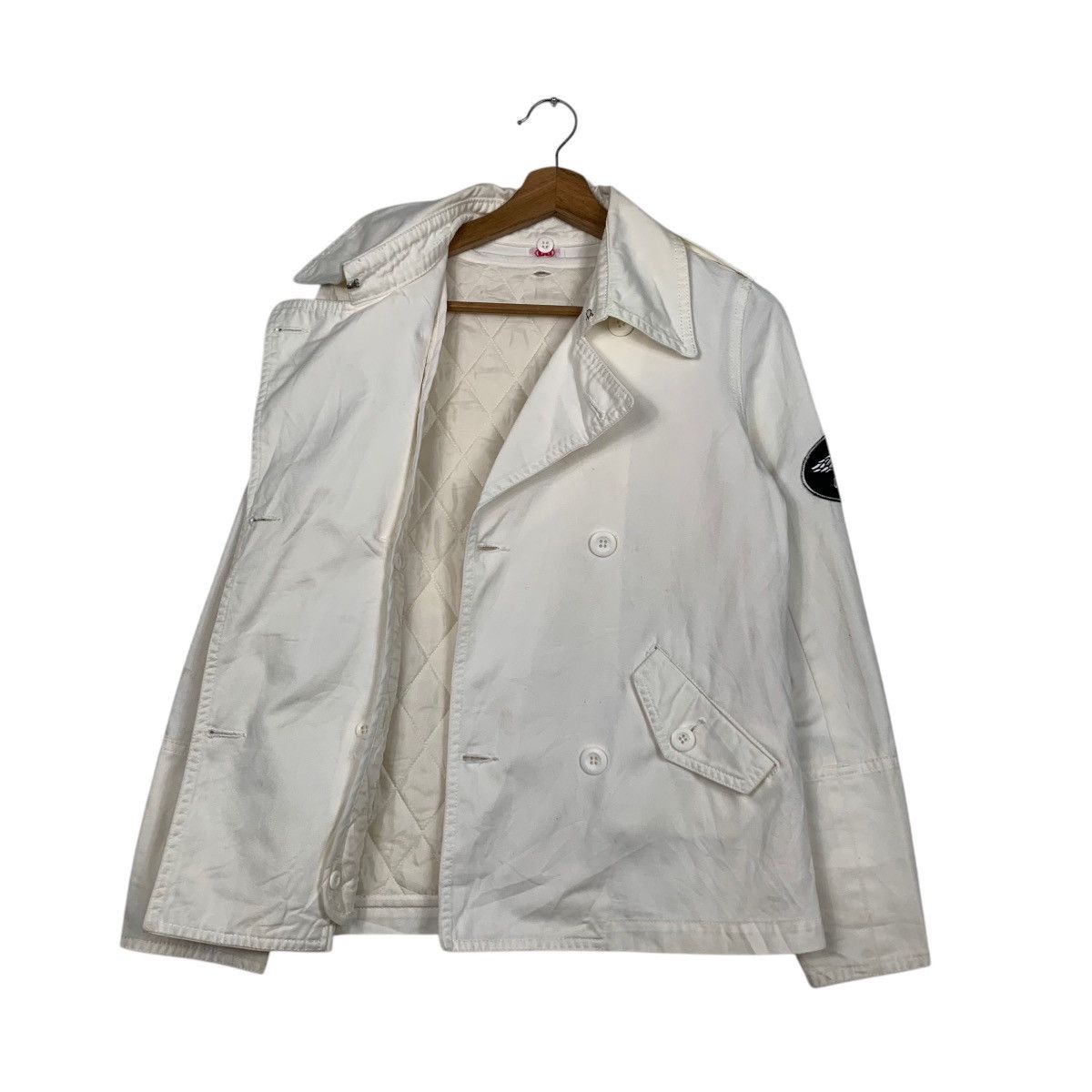 Japanese Brand × Vintage ☀️Rare!!Chubbygang skull white jacket Made in Japan Size US S / EU 44-46 / 1 - 8 Thumbnail
