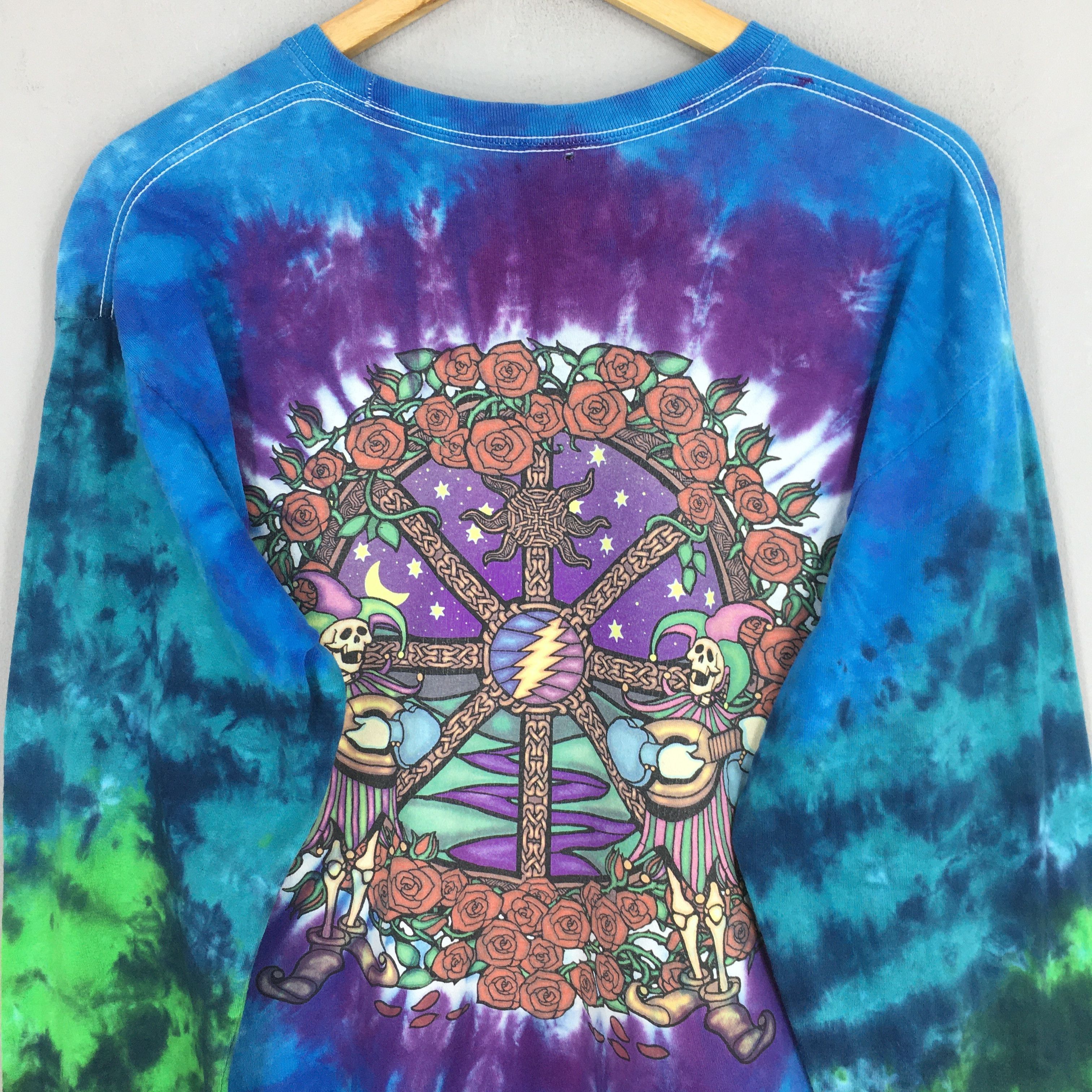 Band Tees × Grateful Dead × Vintage Vintage Y2K Grateful Dead Rock Concert Tie Dye Tshirt Large Size US L / EU 52-54 / 3 - 7 Thumbnail
