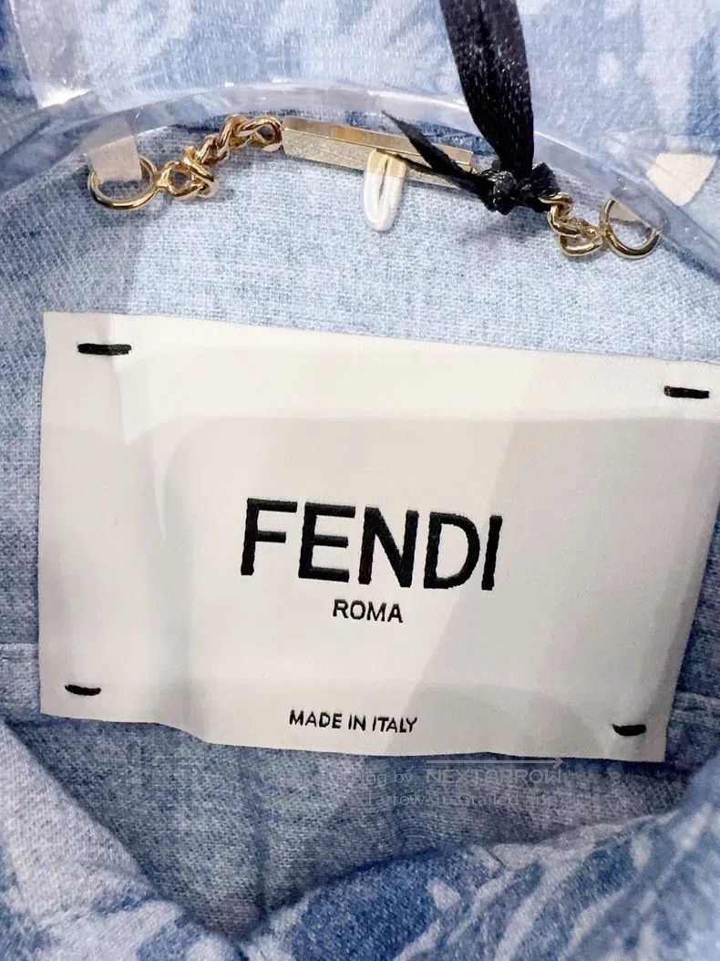 Fendi Fendi Denim Shirt Size XXS / US 00 / IT 34 - 3 Thumbnail