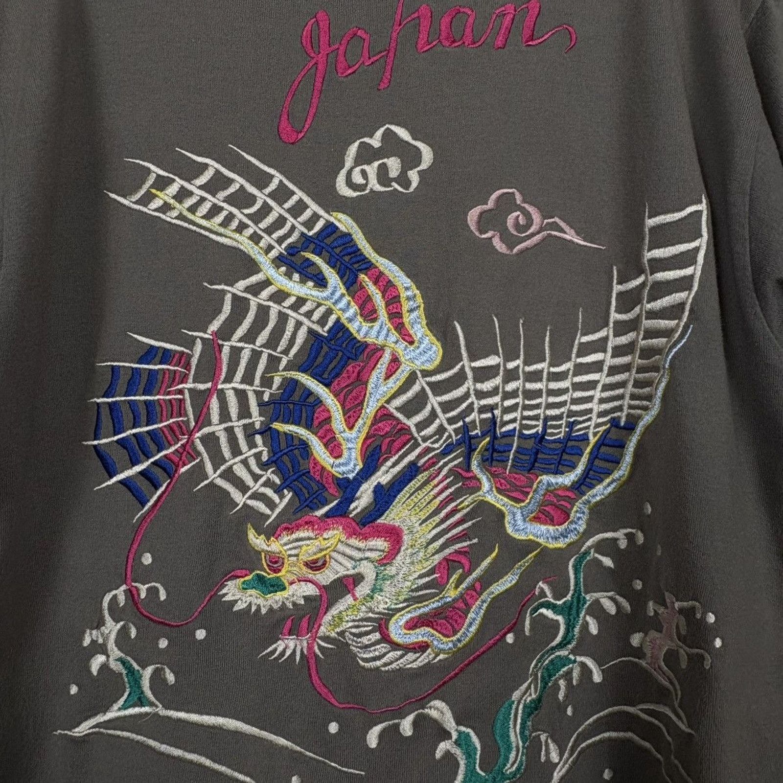 Harley Davidson × Japanese Brand × Vintage 🇯🇵TOYO ENT. SUKAJAN SOUVENIR EMBROIDERED T Size US L / EU 52-54 / 3 - 3 Thumbnail