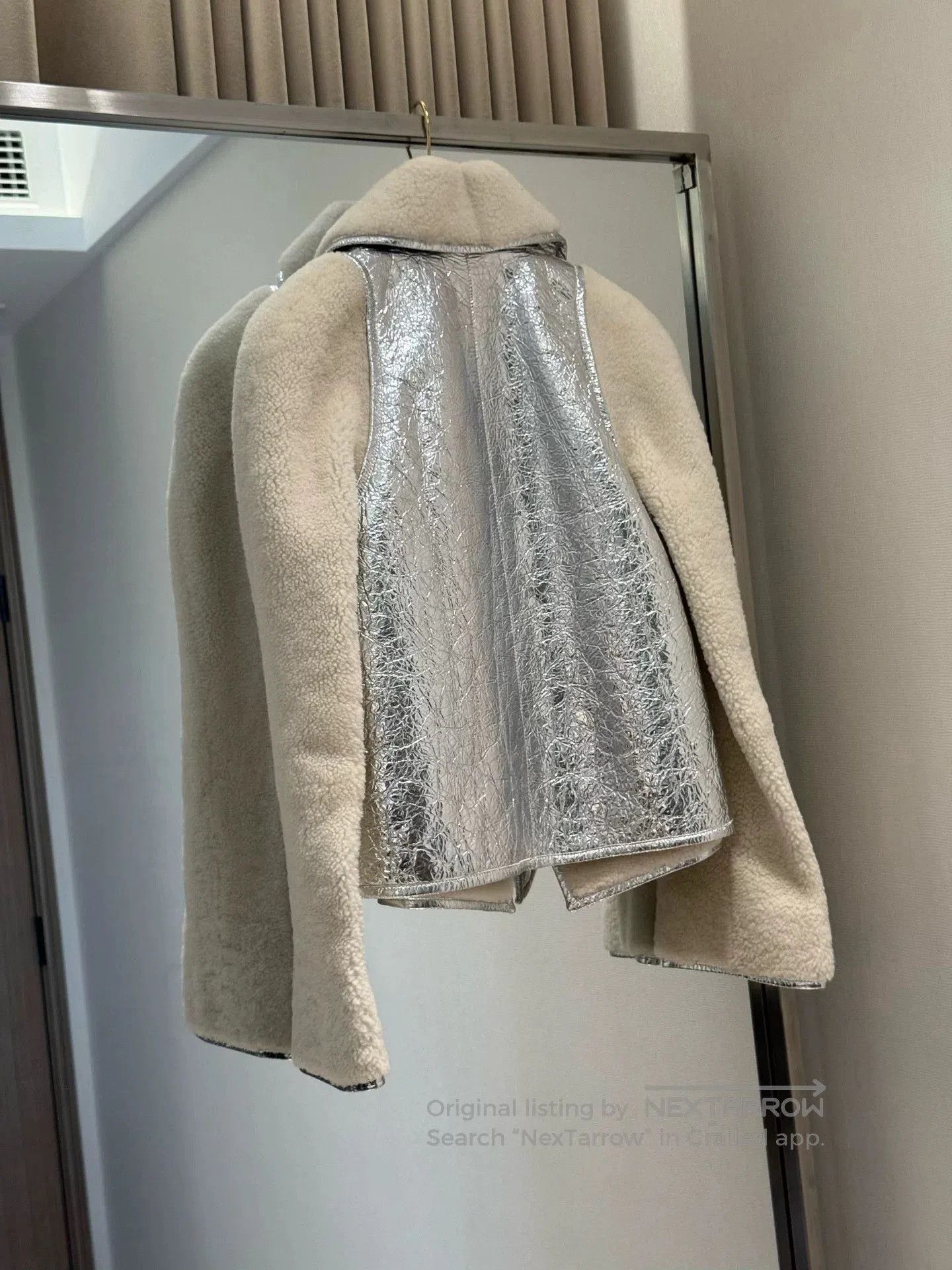 Chanel Chanel 17K Lamb Wool Coat. Size XS / US 0-2 / IT 36-38 - 2 Thumbnail