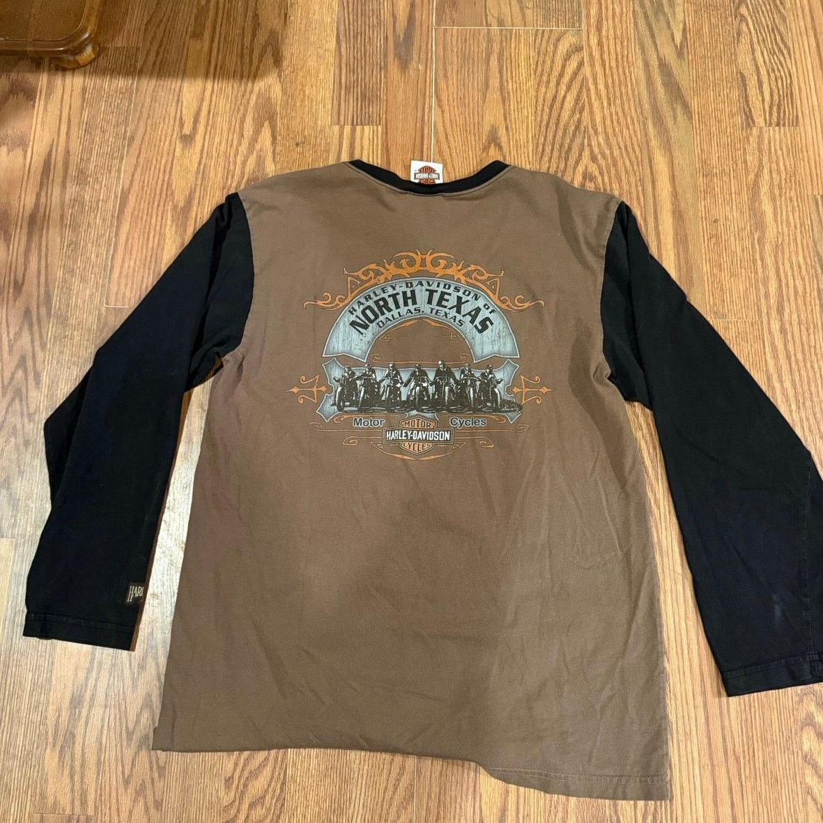 Harley Davidson Harley Davidson 3/4 Sleeve Y2K Size US XL / EU 56 / 4 - 3 Thumbnail