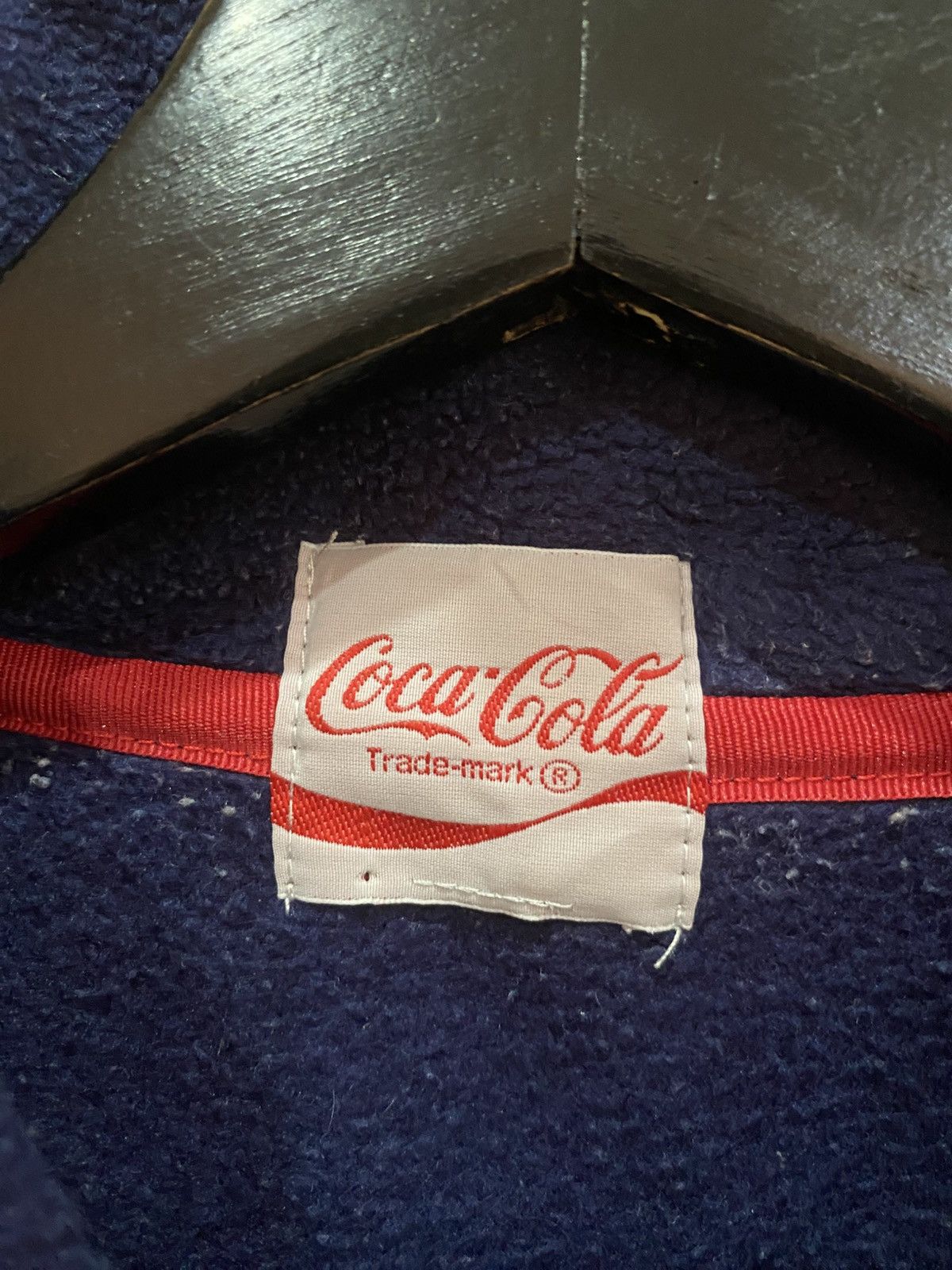 Coca Cola VINTAGE COCA COLA HALF ZIPPER FLEECE JACKET Size US M / EU 48-50 / 2 - 4 Thumbnail