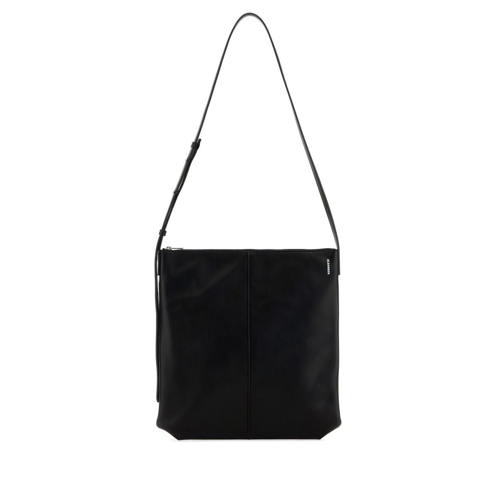 Jil Sander Linea Black Leather Crossbody Bag New, Women's