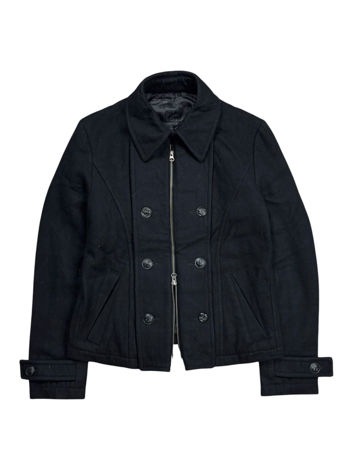 Isamu Katayama Backlash 2000s PPFM - Napoleon Wool Jacket Size US M / EU 48-50 / 2 - 1 Thumbnail
