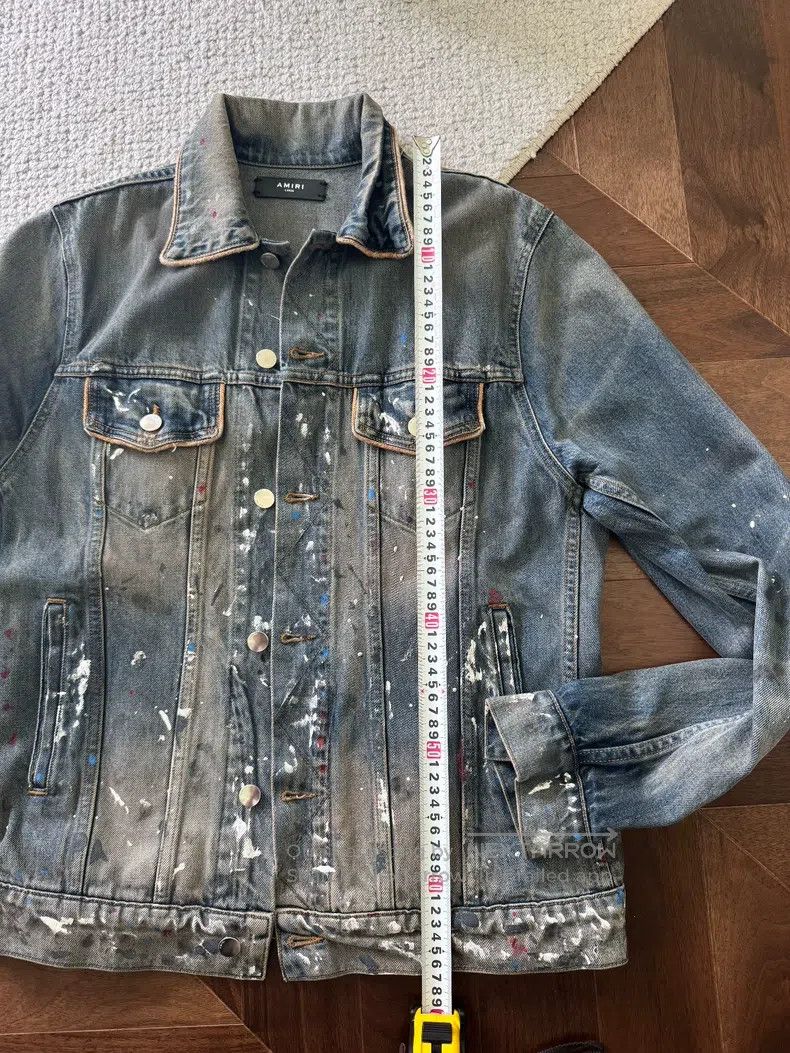 Amiri Amiri Size L Ink-dipped denim jacket Size US L / EU 52-54 / 3 - 5 Thumbnail