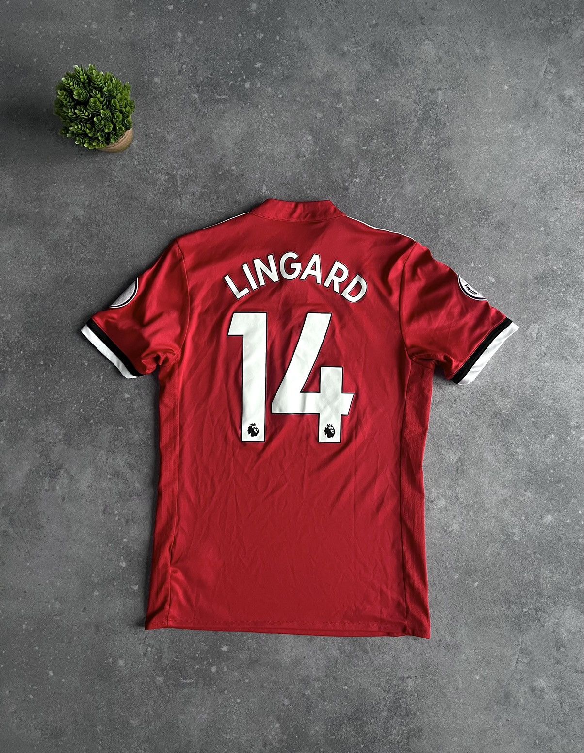 Adidas × Vintage Adidas Manchester United Lingard 14 Football Soccer FC y2k Size US S / EU 44-46 / 1 - 1 Thumbnail