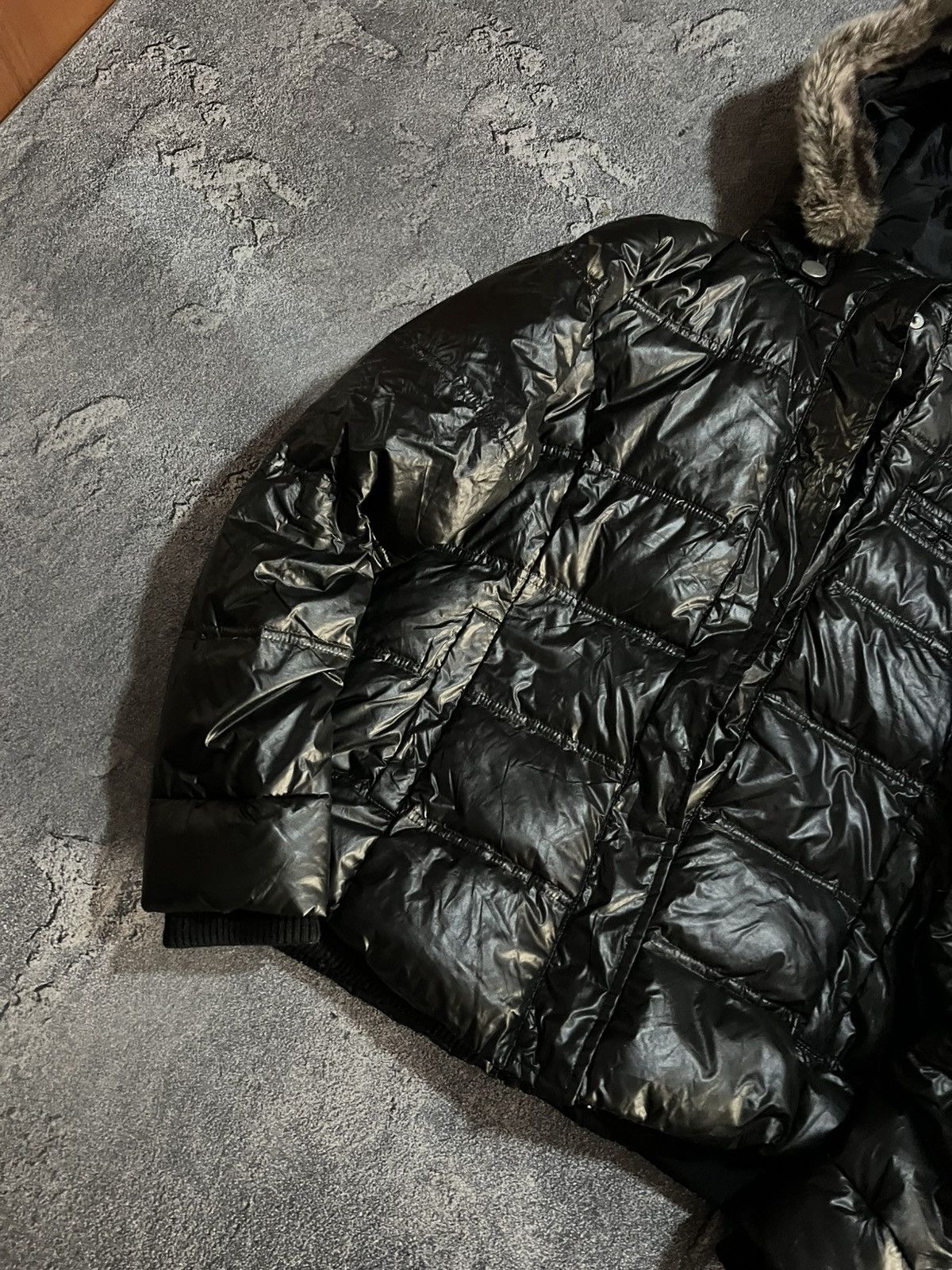 Vintage If Six Was Nine Style Bomber / Glamour And Distressed / Y2K Size US L / EU 52-54 / 3 - 4 Thumbnail