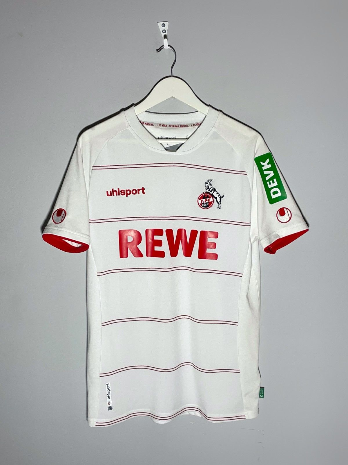 Other FC Koln Hummel 2021/22 Home Football Shirt Size US L / EU 52-54 / 3 - 1 Thumbnail