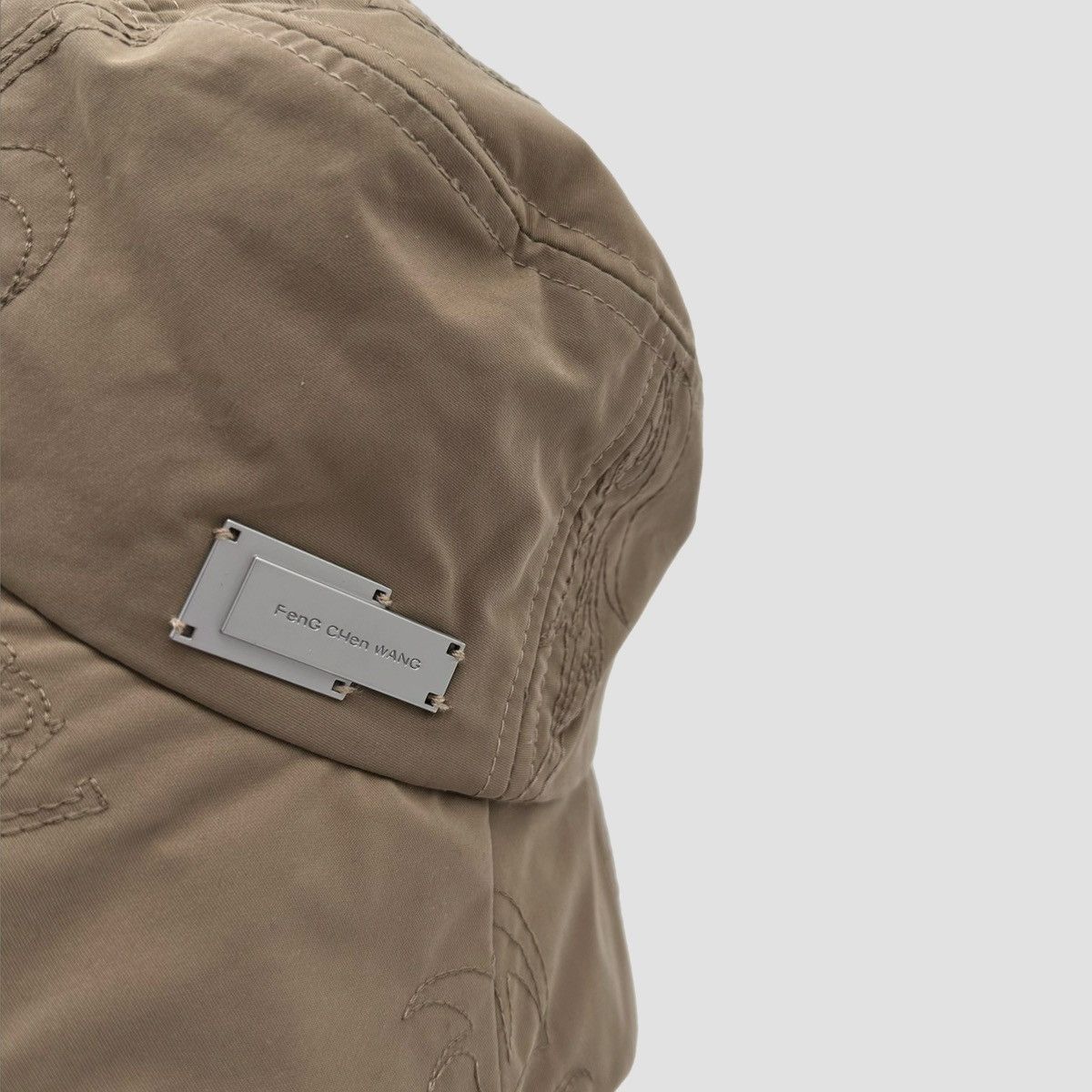 Feng Chen Wang Feng Chen Wang Quilted Bucket Hat Size ONE SIZE - 13 Thumbnail