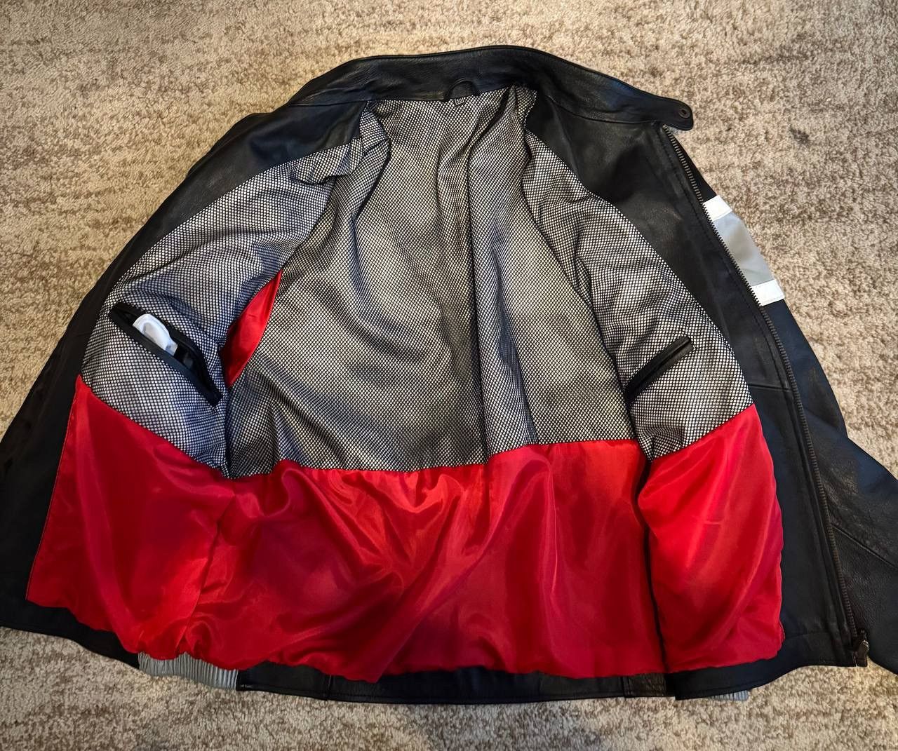 Honda Vintage racing leather jacket Honda biker Size US L / EU 52-54 / 3 - 8 Thumbnail
