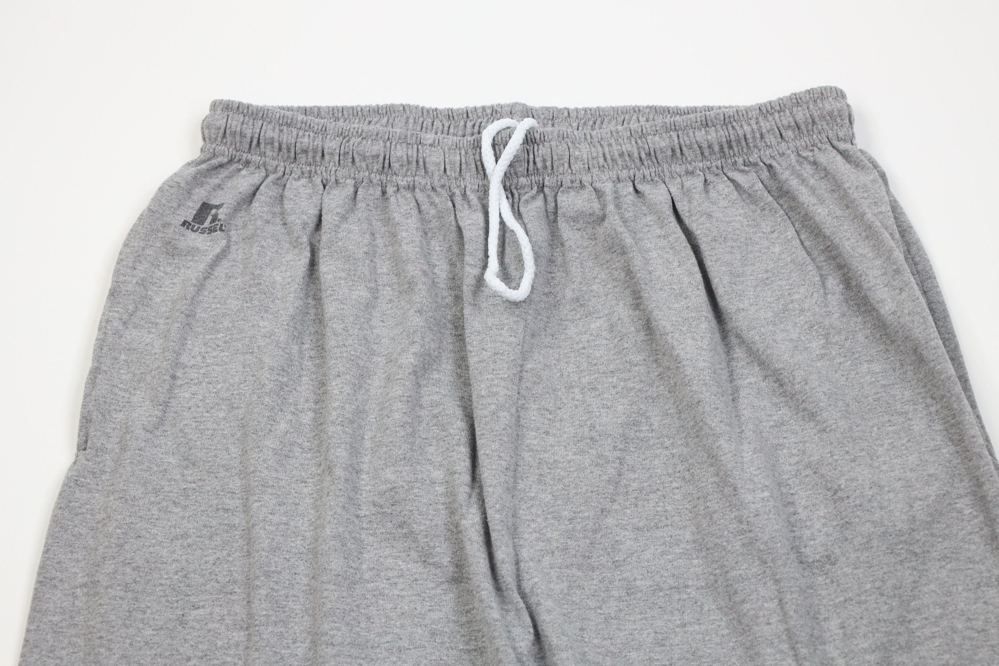 Russell Athletic Vintage Y2K Russell Athletic Wide Leg Sweatpants Gray Size US 38 / EU 54 - 2 Thumbnail