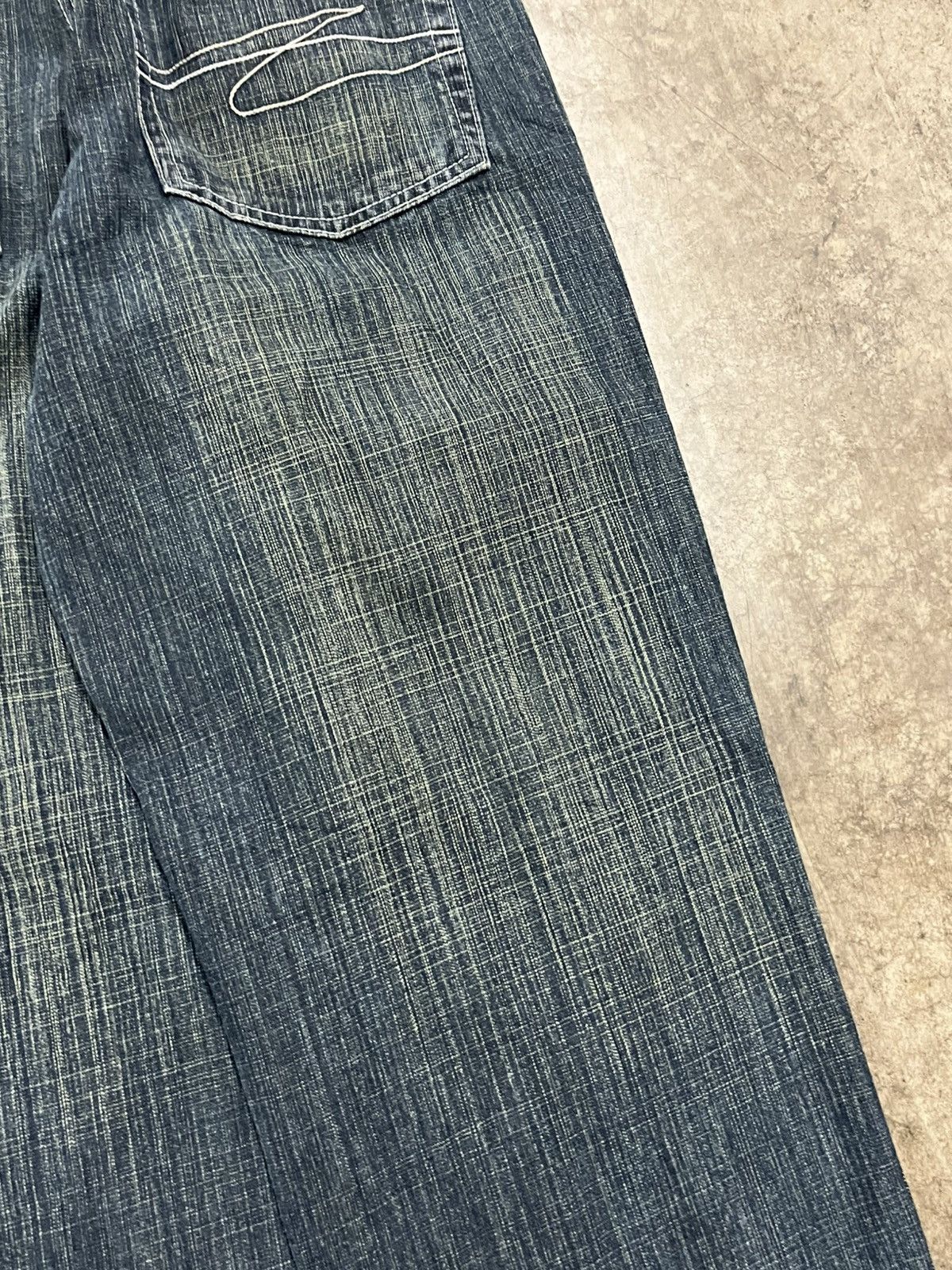 Southpole × Vintage Southpole y2k baggy faded denim wide leg skater rare hype Size US 34 / EU 50 - 9 Thumbnail