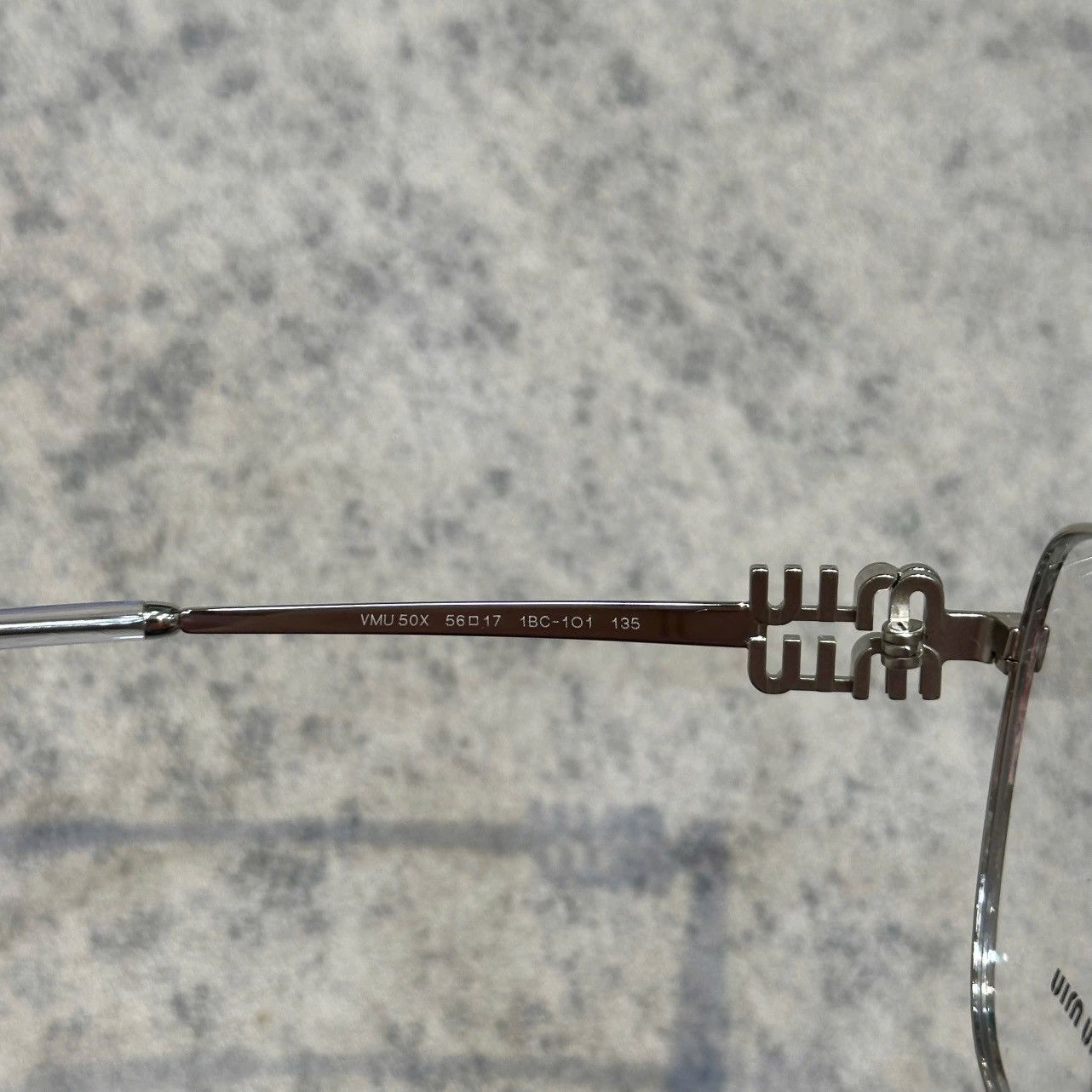 Miu Miu MIU MIU MU 50XV 1BC1O1 Sunglasses Size ONE SIZE - 4 Thumbnail