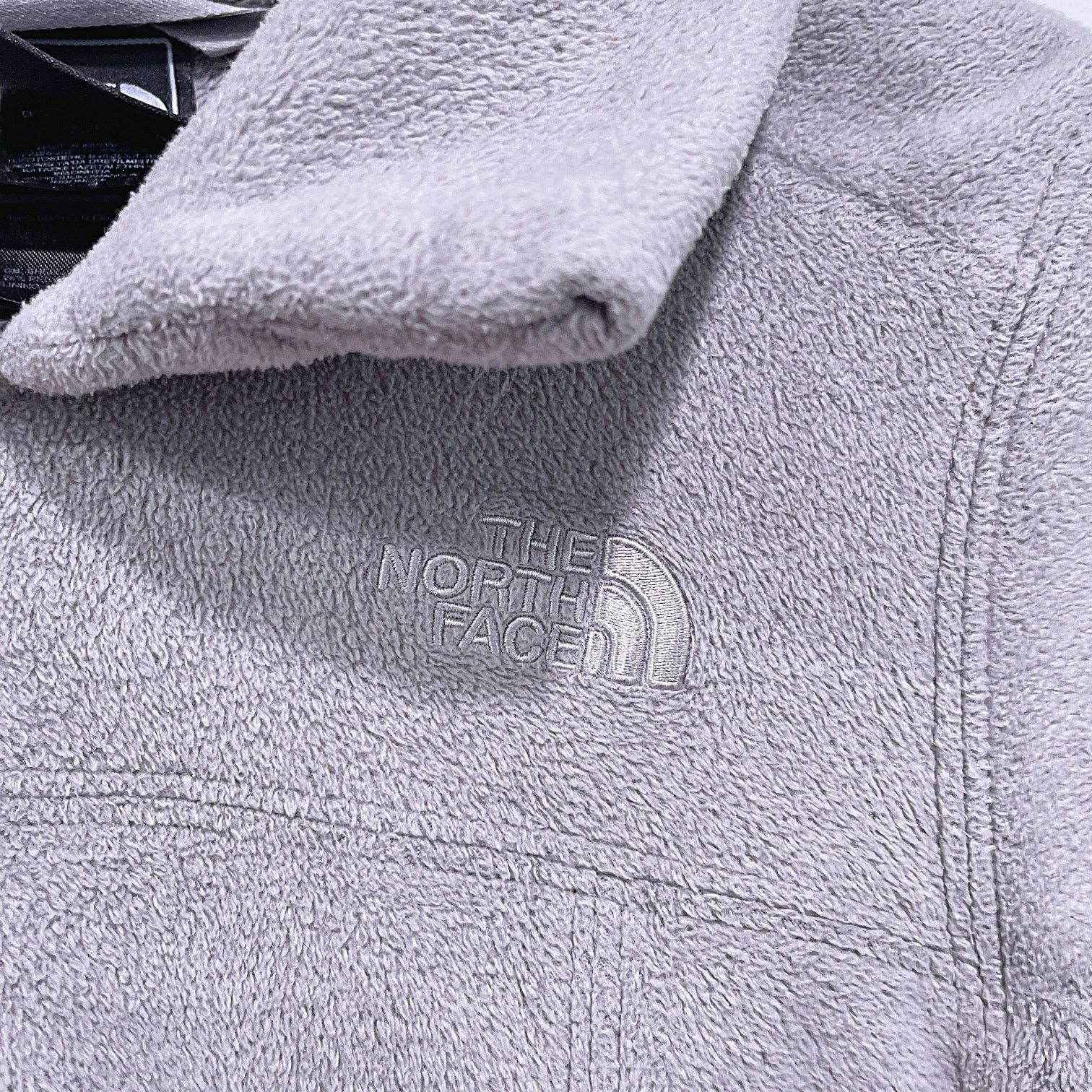 The North Face The North Face Fleece Full Zip Jacket Gray Light Women Small Size S / US 4 / IT 40 - 3 Thumbnail