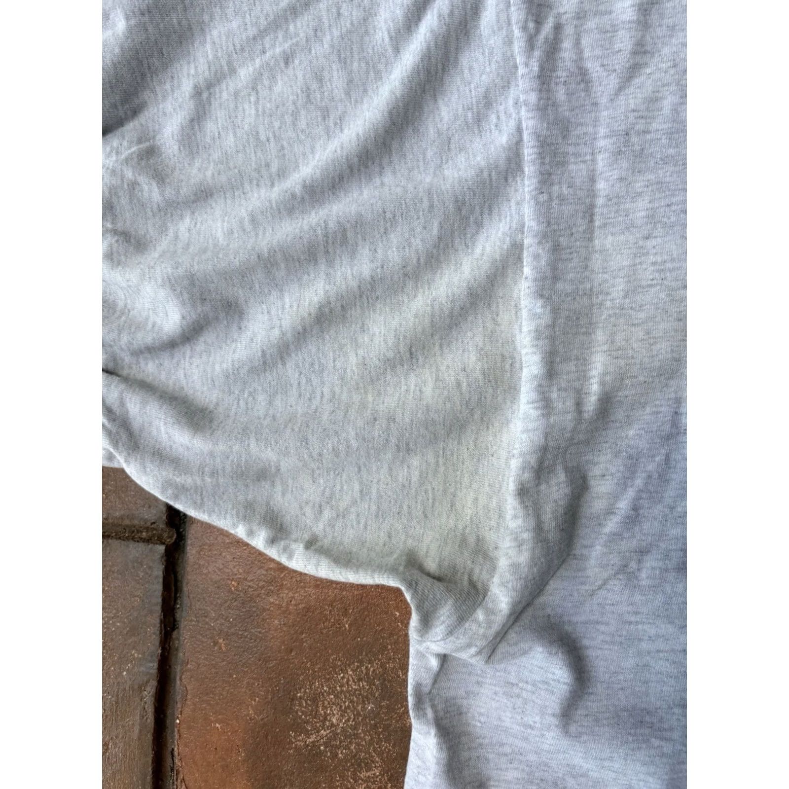 Nike VINTAGE Nike Ringer T-Shirt XL Gray Crew Neck Logo 90s USA Mens Nike Shirt Size US XL / EU 56 / 4 - 4 Thumbnail