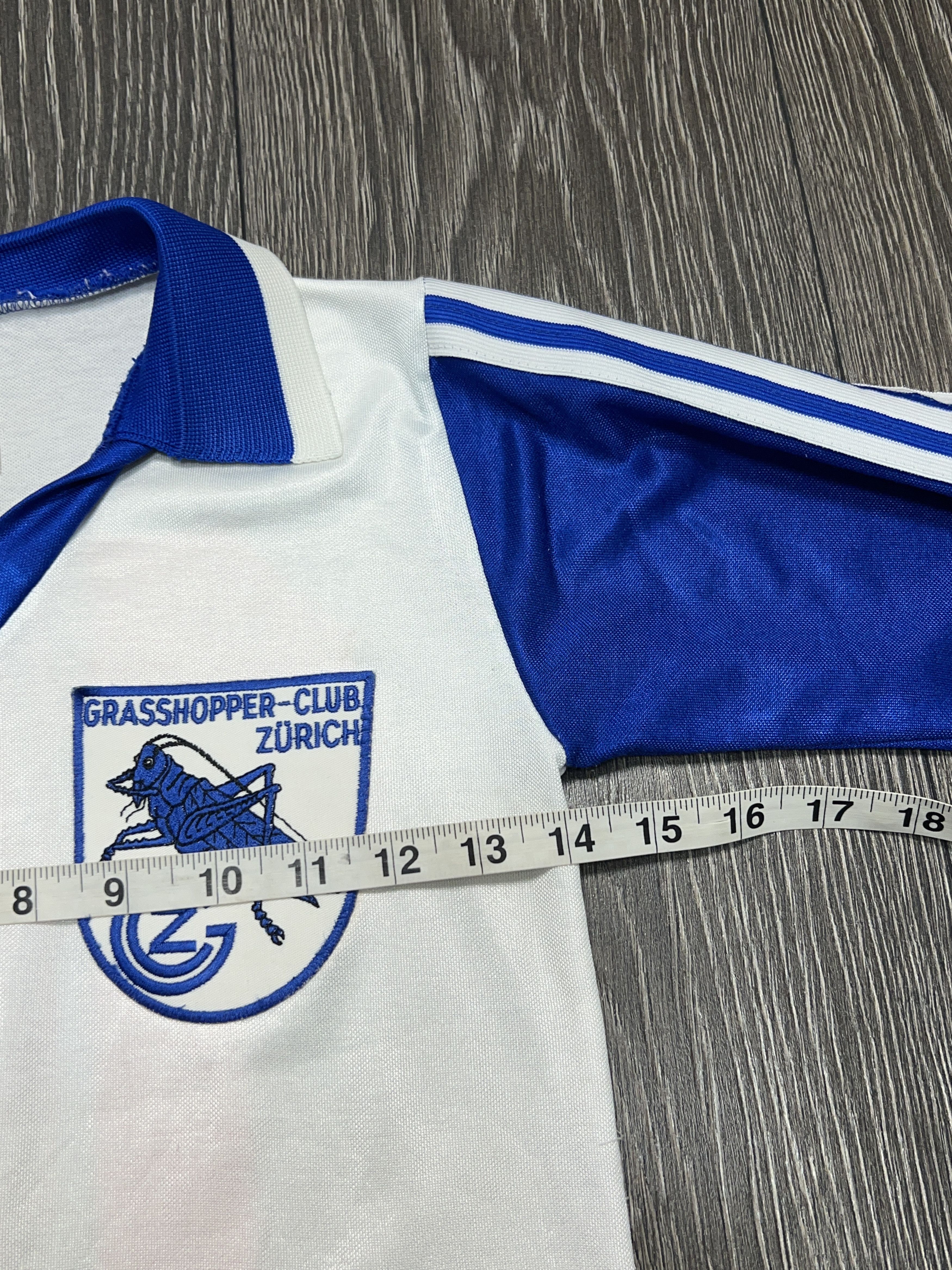 Adidas 1980s Grasshopper Club Zurich Long Sleeve Jersey Football Size US XXS / EU 40 - 10 Thumbnail