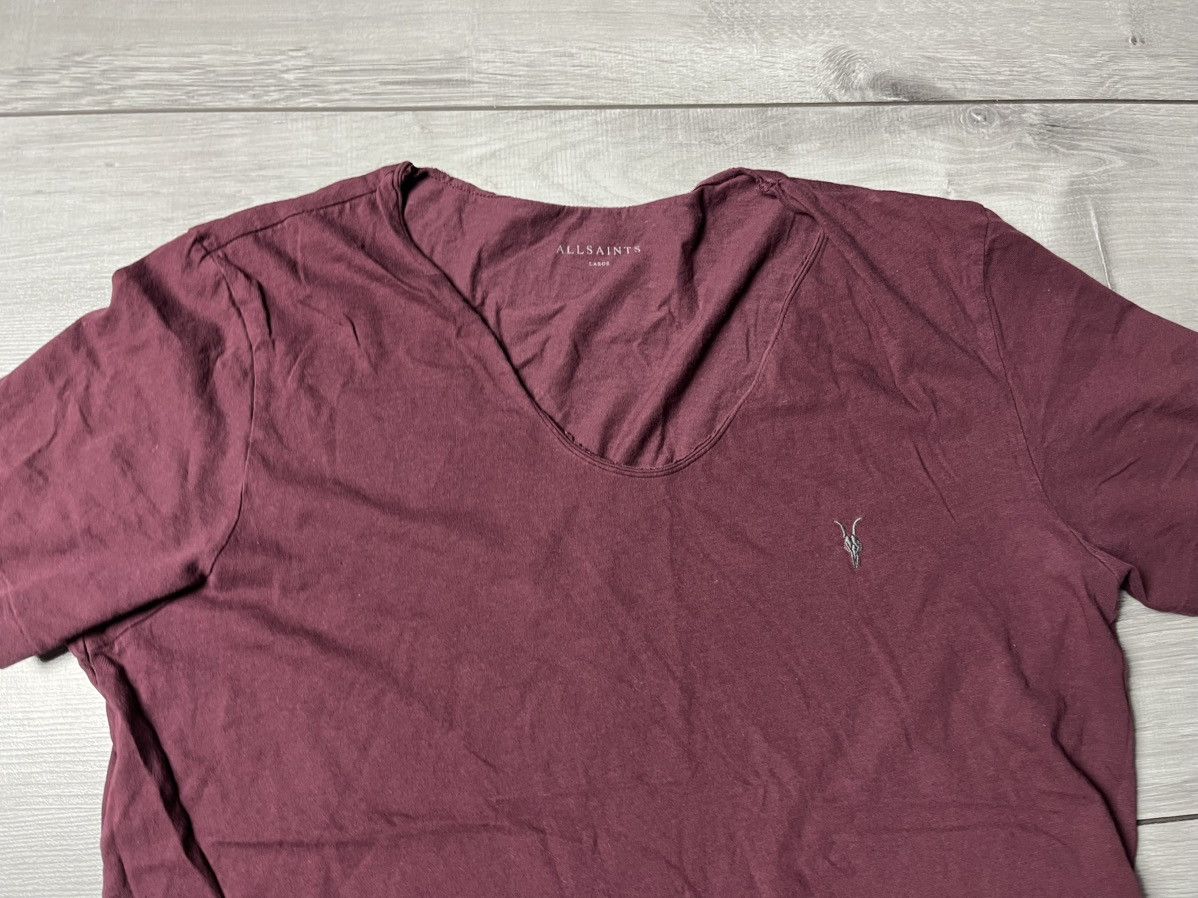 Allsaints Allsaints tshirt v-neck classic size Large Size US L / EU 52-54 / 3 - 3 Thumbnail