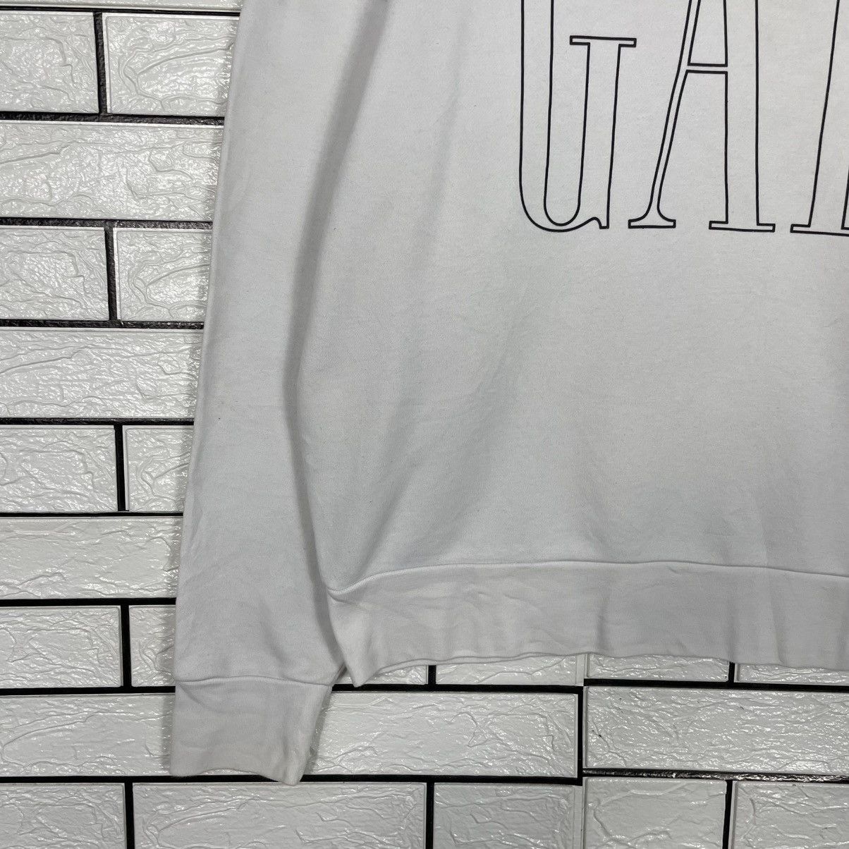 Gap Gap Big Logo White Sweatshirt Size US M / EU 48-50 / 2 - 3 Thumbnail