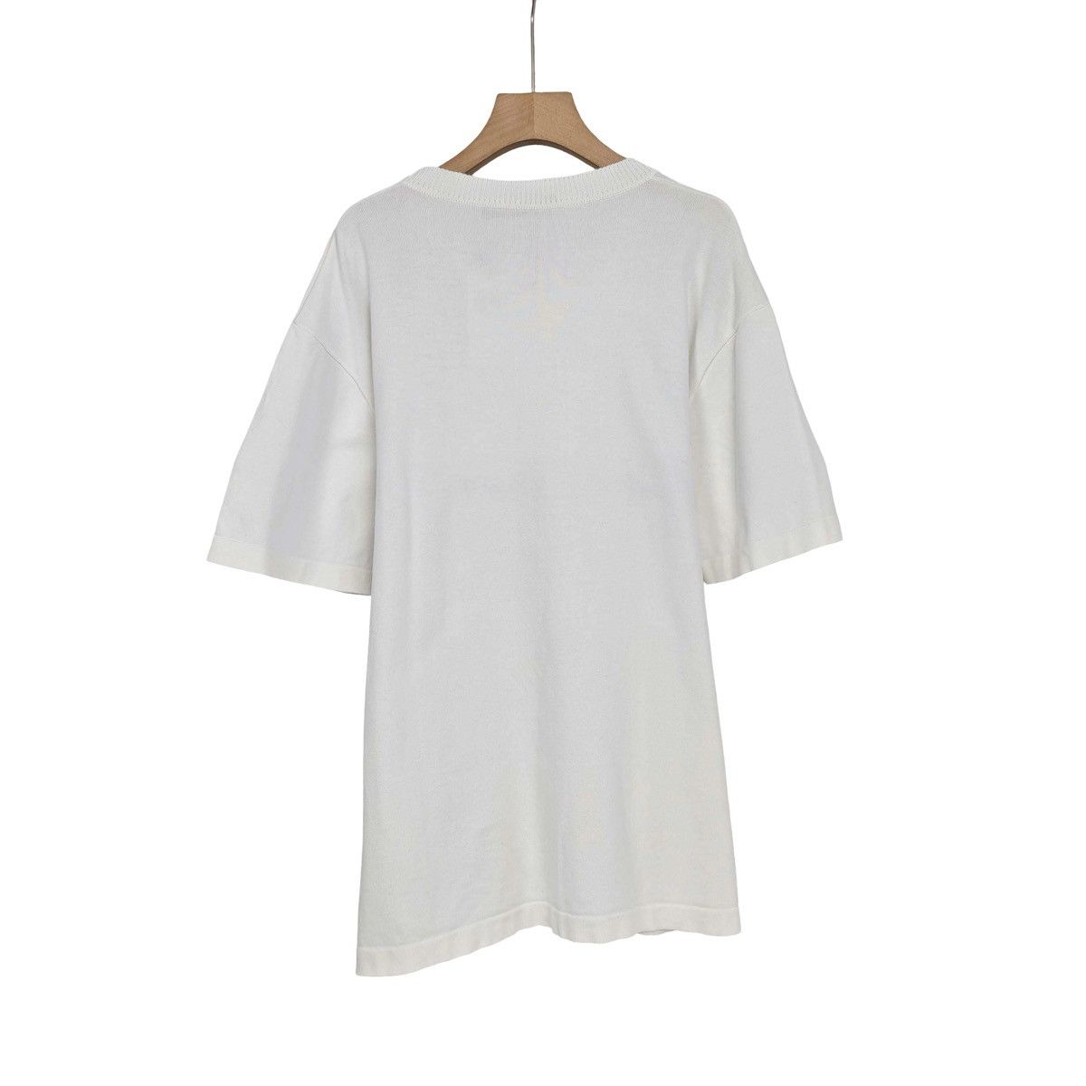 Louis Vuitton Louis Vuitton Embroidered Signature Short-Sleeved T-Shirt Size US XXL / EU 58 / 5 - 2 Thumbnail