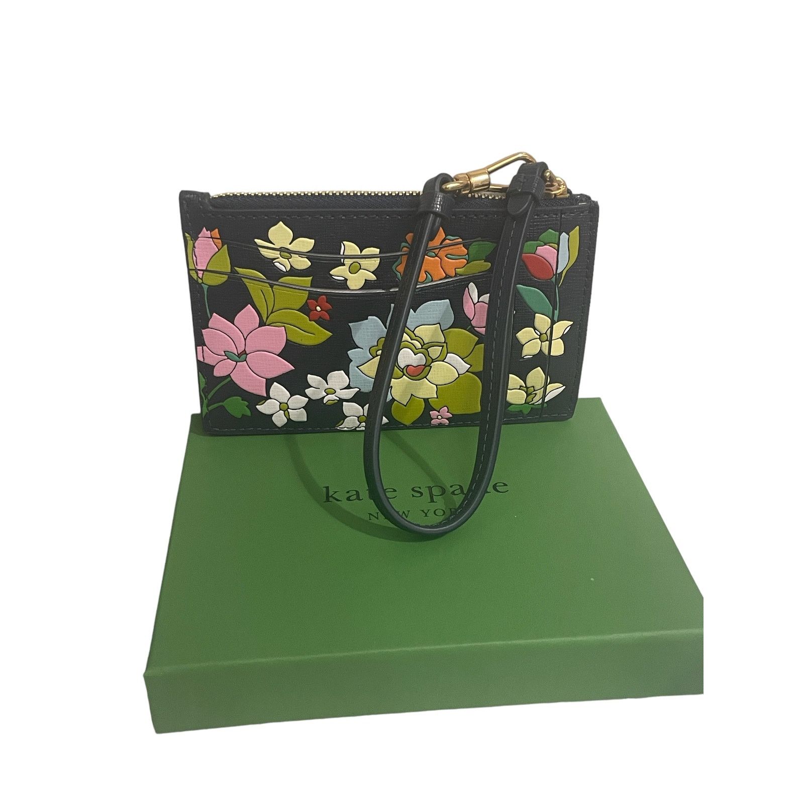 Kate Spade Kate Spade Morgan Flower Bed Embossed Card Case Wristlet Size ONE SIZE - 2 Thumbnail