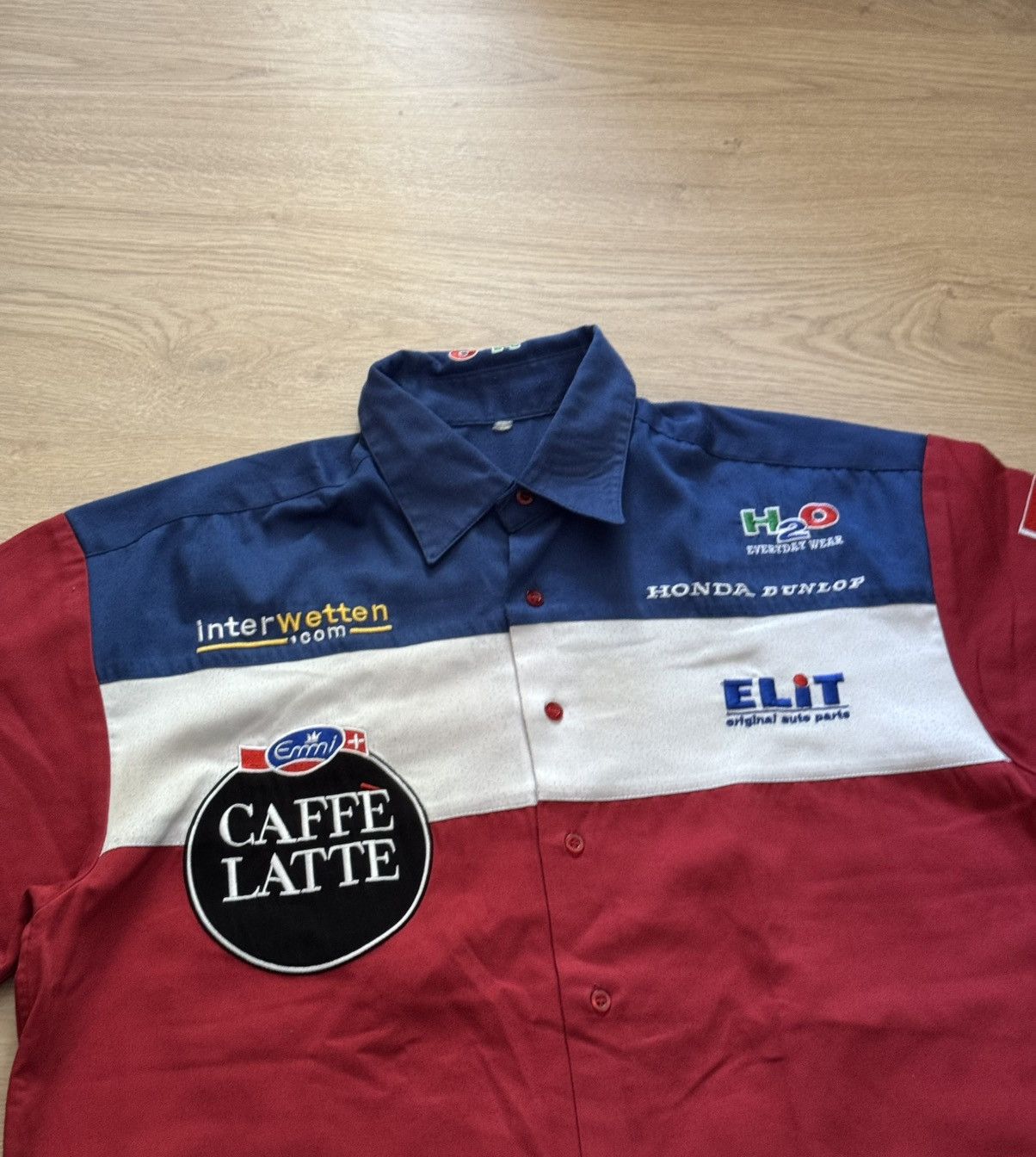 Vintage Vintage 90-00’s Racing y2k Honda Dunlop Marlboro Shirt Size US XL / EU 56 / 4 - 2 Thumbnail
