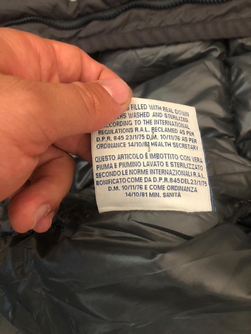 Moncler Moncler Vernet Giubbotto Puffer Coat Jacket Grey Size 4 Size US XL / EU 56 / 4 - 12 Thumbnail
