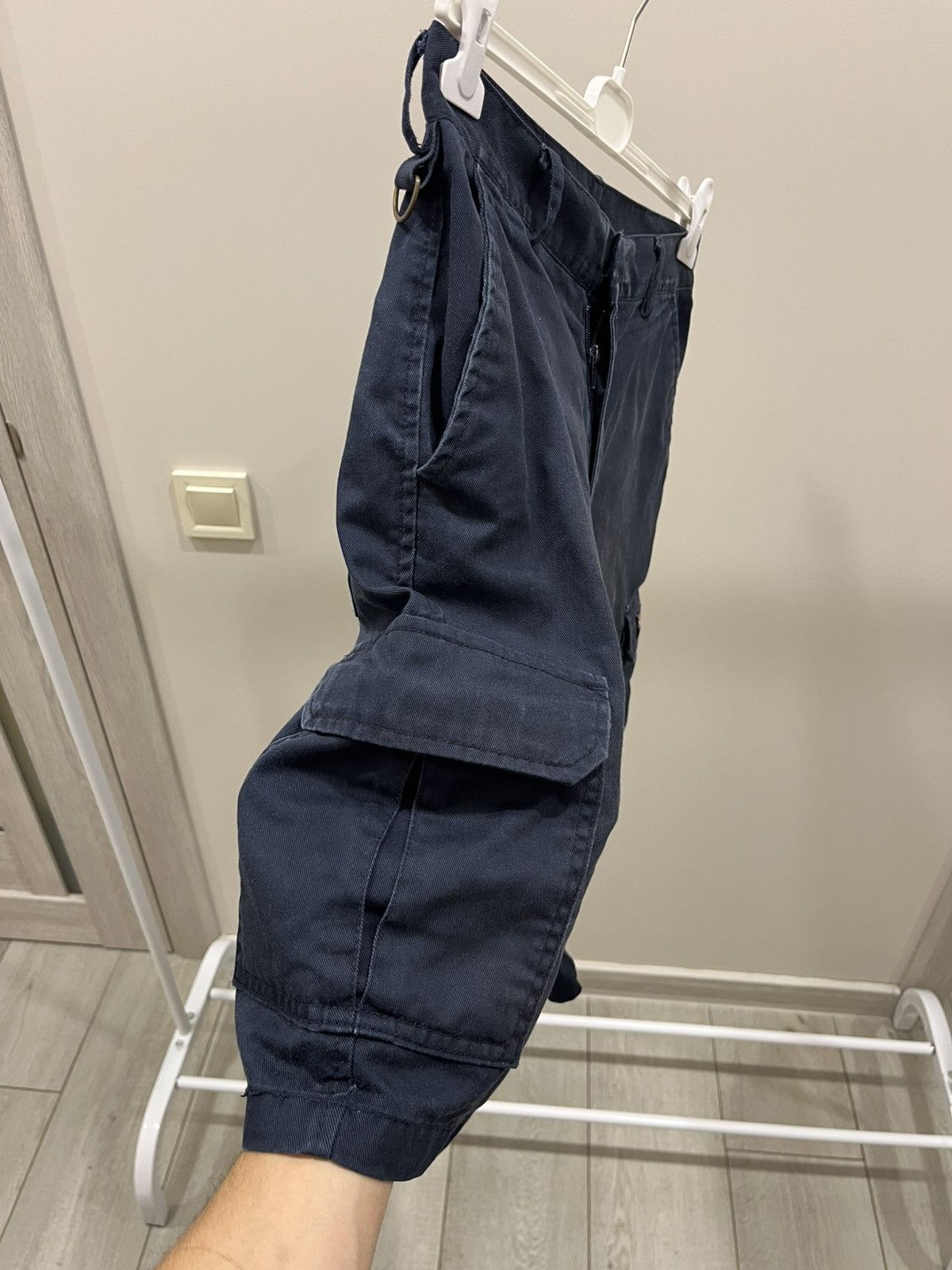 Dickies Vintage 90s Dickies Cargo Shorts Y2K Blue Size 32 Size US 32 / EU 48 - 3 Thumbnail