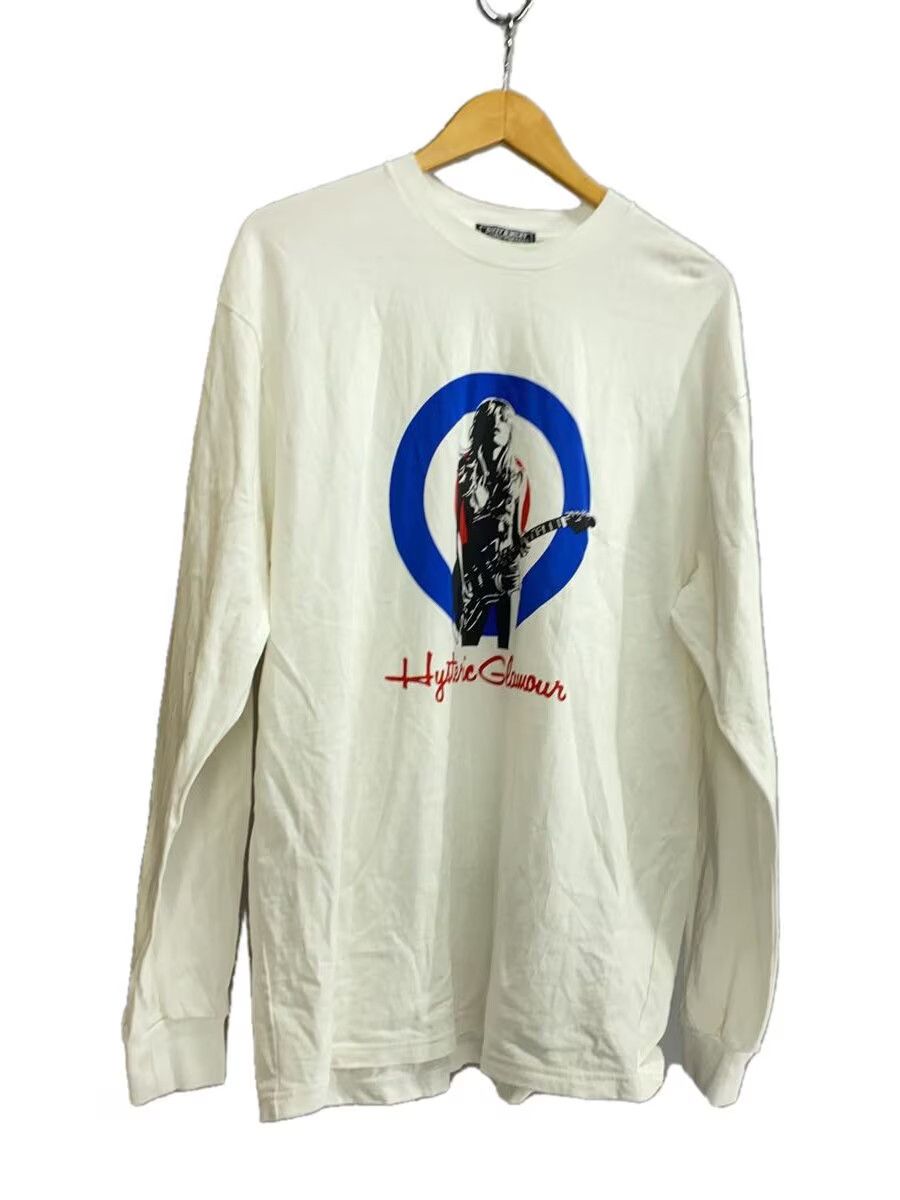 Hysteric Glamour Guitar Woman Bullseye Long Sleeve Tee - Hysteric Size US XL / EU 56 / 4 - 1 Thumbnail