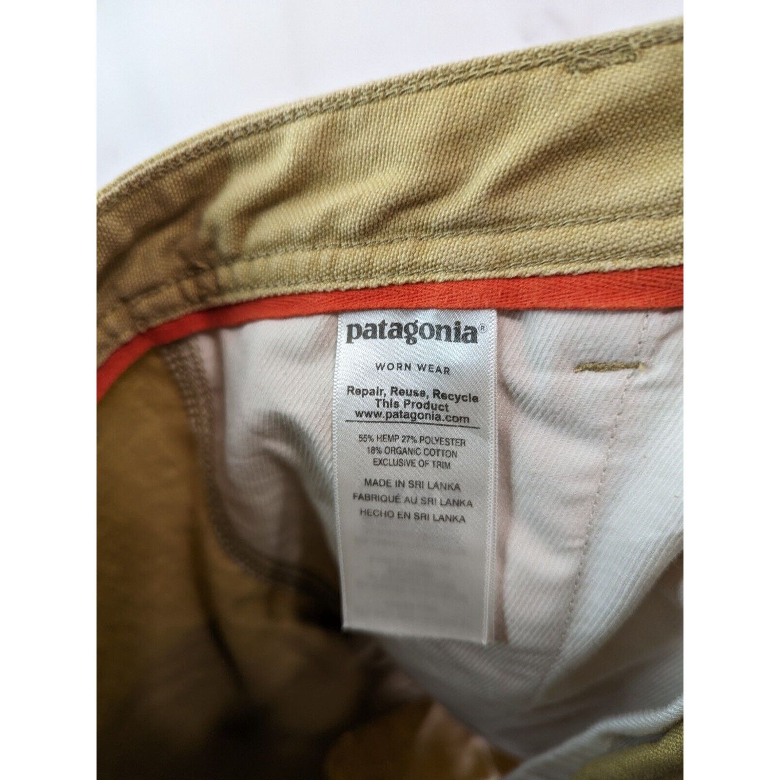 Patagonia Patagonia Shorts Womens 0 Brown Seasons Hemp Canvas Workwear Size 25" / US 0 / IT 36 - 3 Thumbnail