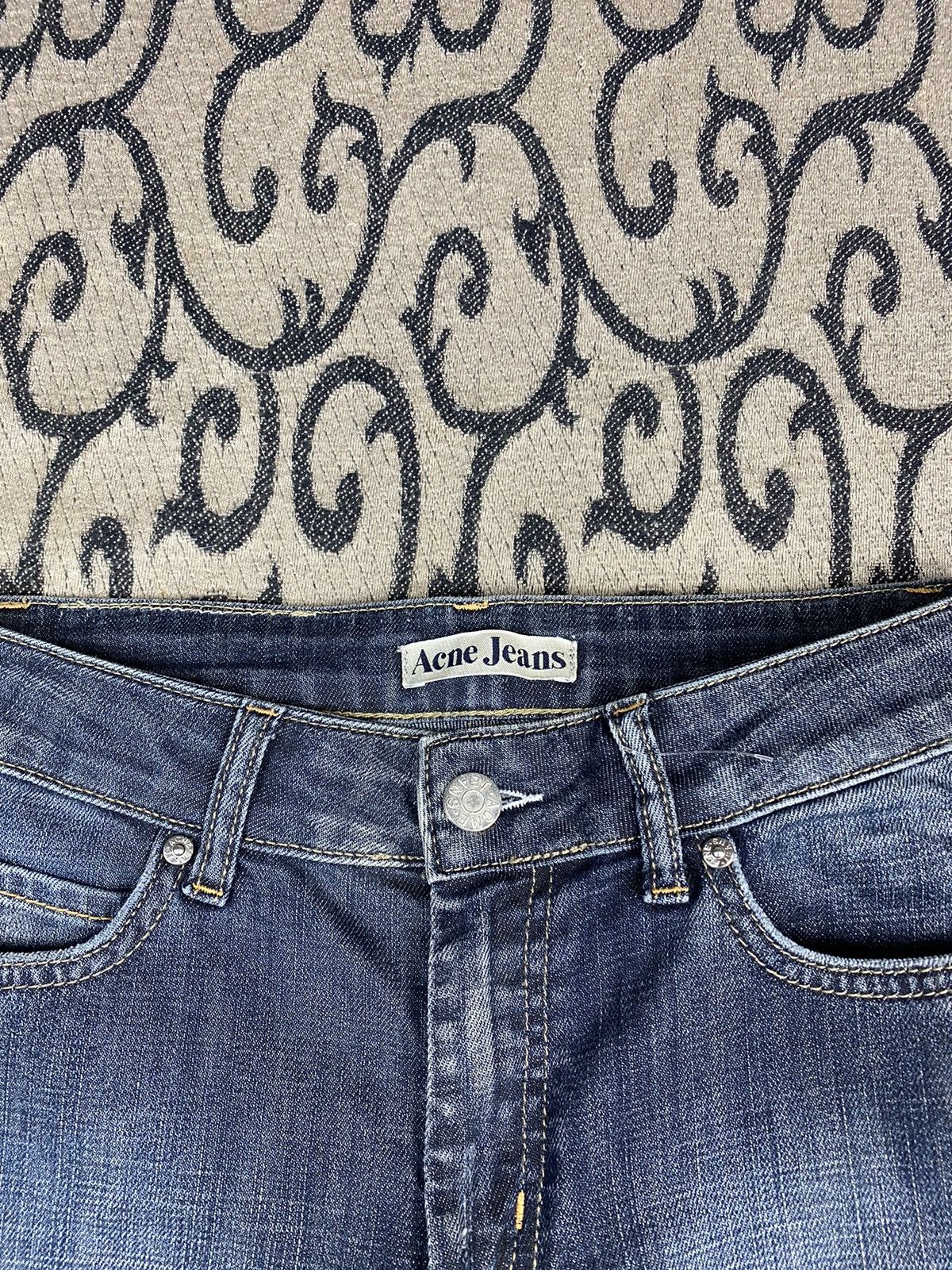 Acne Studios × Vintage Vintage Acne Studios Jeans Stone Washed Denim Streetwear Size 28" / US 6 / IT 42 - 8 Thumbnail