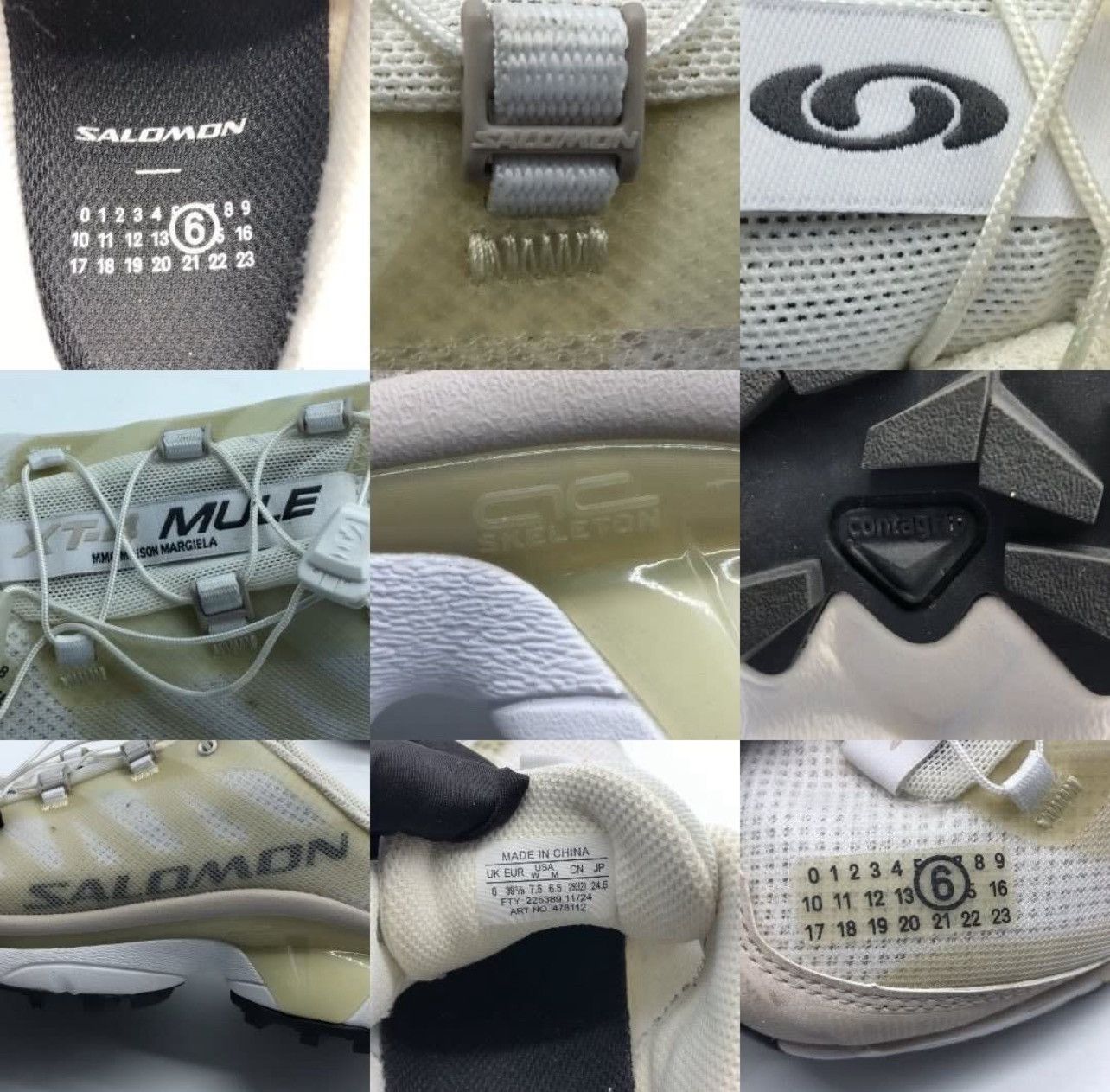 Maison Margiela × Salomon MM6 Maison Margiela x Salomon XT-4 Mule sneakers Size US 7.5 / IT 37.5 - 6 Thumbnail