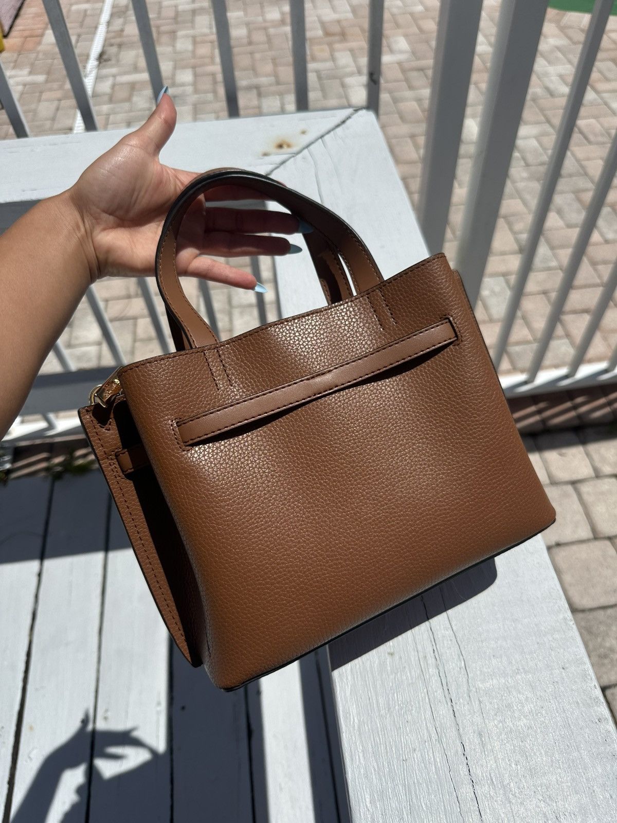 Michael Kors Brown Michael Kors Handbag Size ONE SIZE - 2 Thumbnail