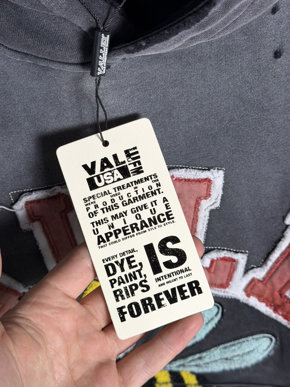 Vale Vale Forever Anthem Pullover ‘Black’ Size US XXL / EU 58 / 5 - 3 Thumbnail