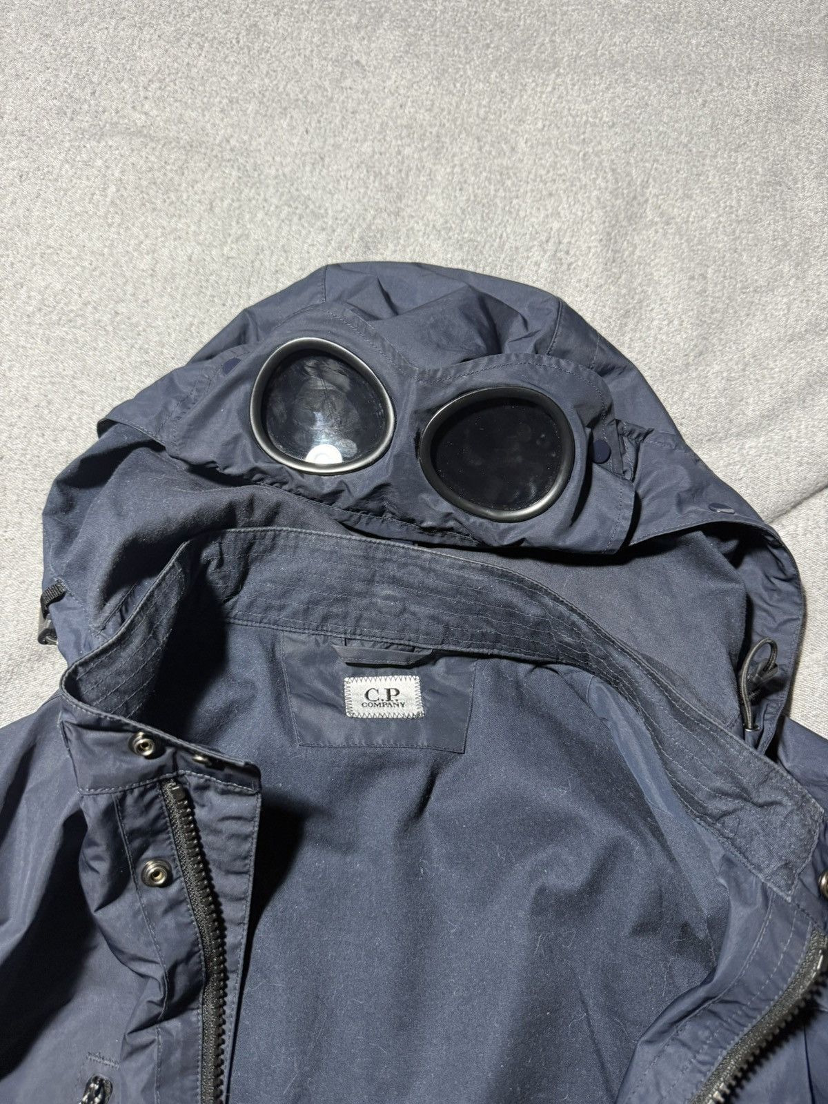 C.P. Company C p company Google jacket micro-m navy Size US L / EU 52-54 / 3 - 1 Thumbnail
