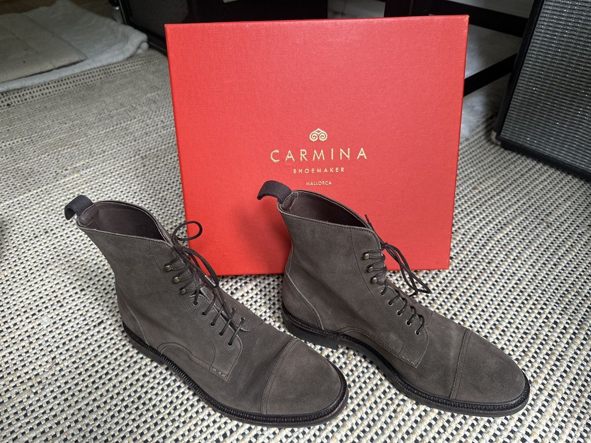 CARMINA CAP TOE BOOTS LIMITED EDITION 80184 OSCAR