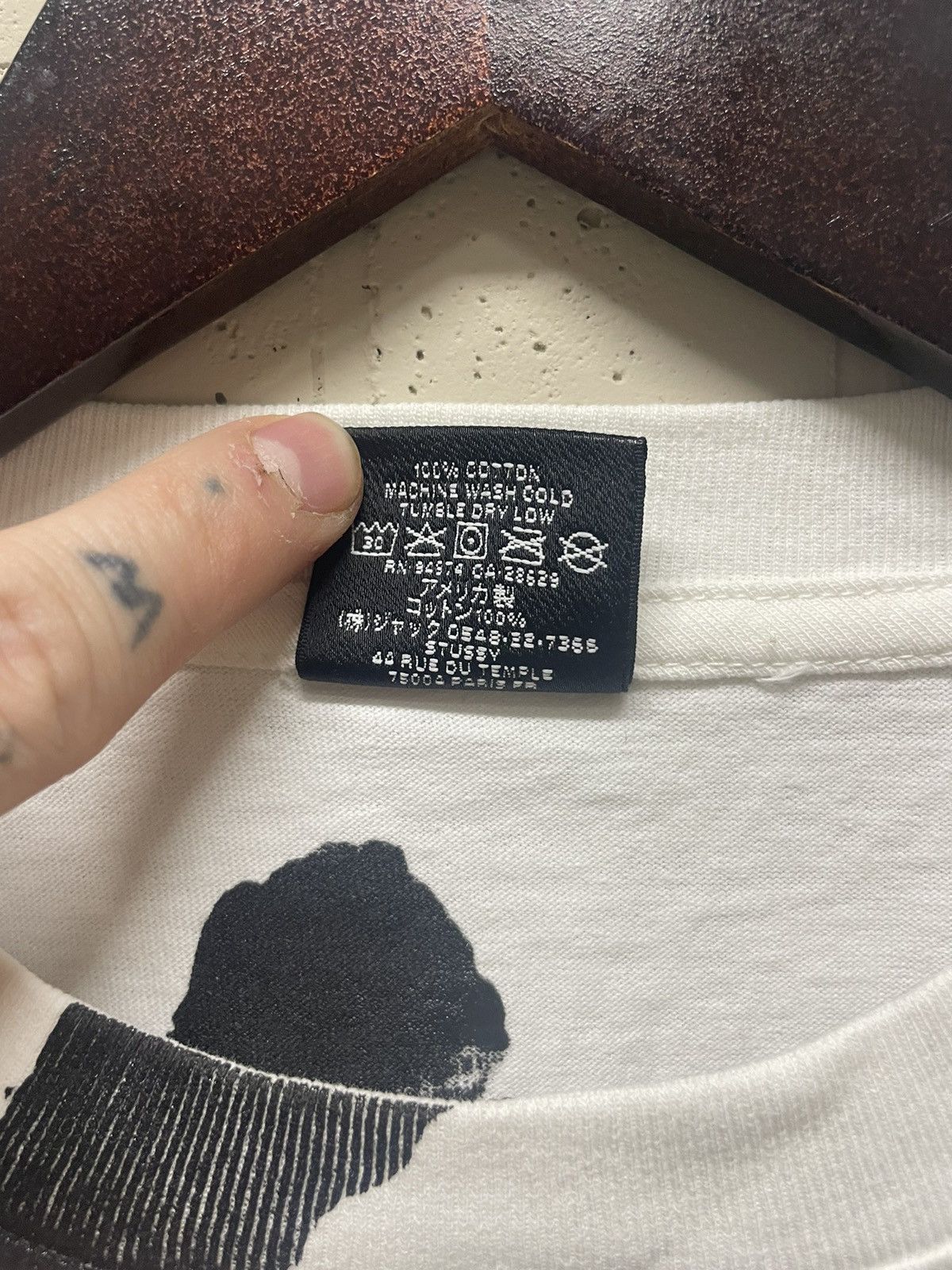 Stussy Vintage stussy made in usa large logo tshirt Size US M / EU 48-50 / 2 - 5 Thumbnail