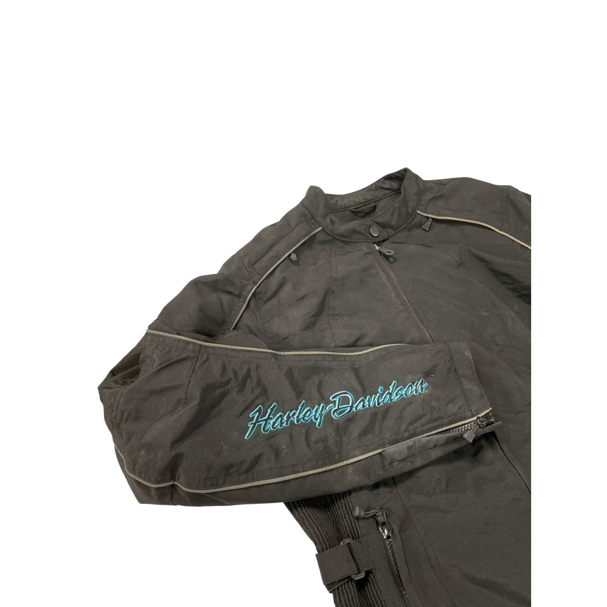 Harley Davidson Harley-Davidson Womens Black Riding Embroided poly blend Log Size XL / US 12-14 / IT 48-50 - 2 Thumbnail