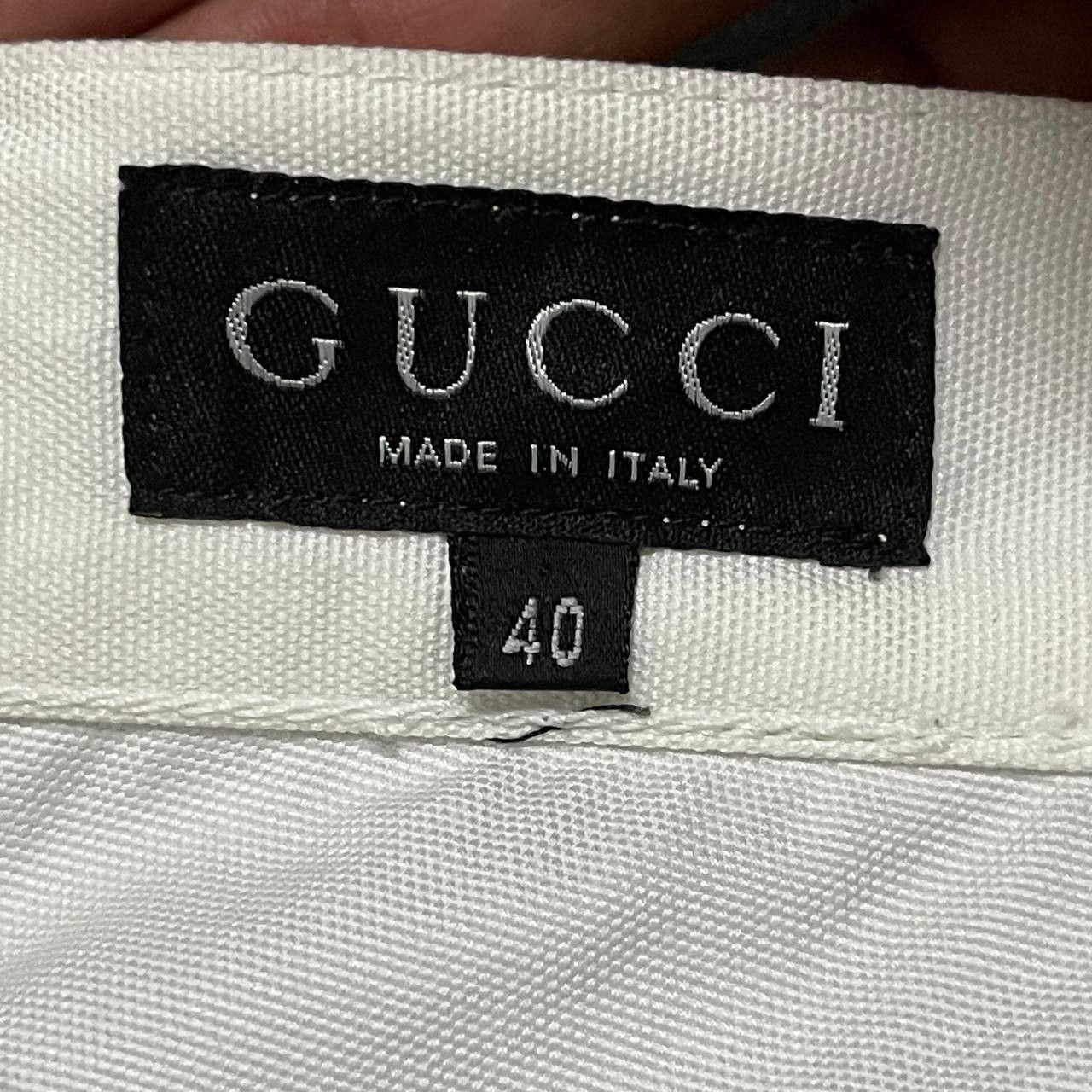 Gucci Vintage Gucci White Jeans Size US 26 / EU 42 - 8 Thumbnail