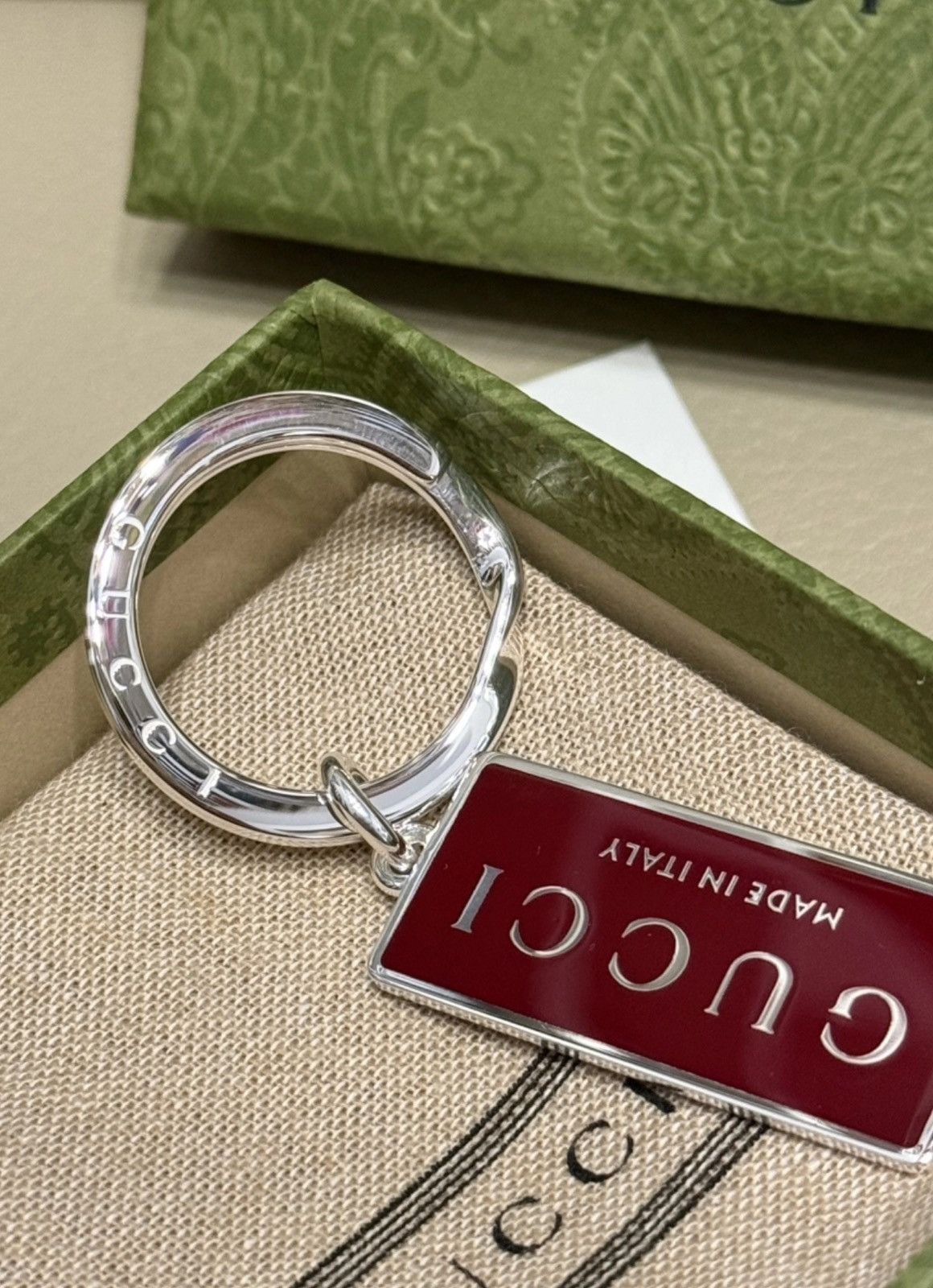 Gucci Keyring Gucci silver 925 Size ONE SIZE - 4 Thumbnail