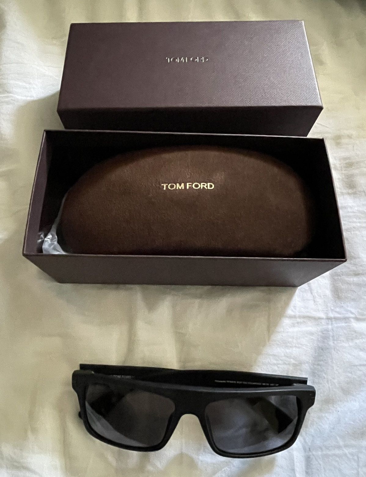 Tom Ford Tom Ford Phillipe Matte Black Polarized Sunglasses Size ONE SIZE - 3 Thumbnail