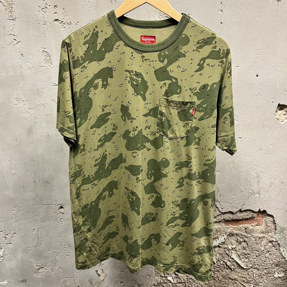 Supreme Supreme Announcing Tee Chocolate Chip Camo | Grailed
