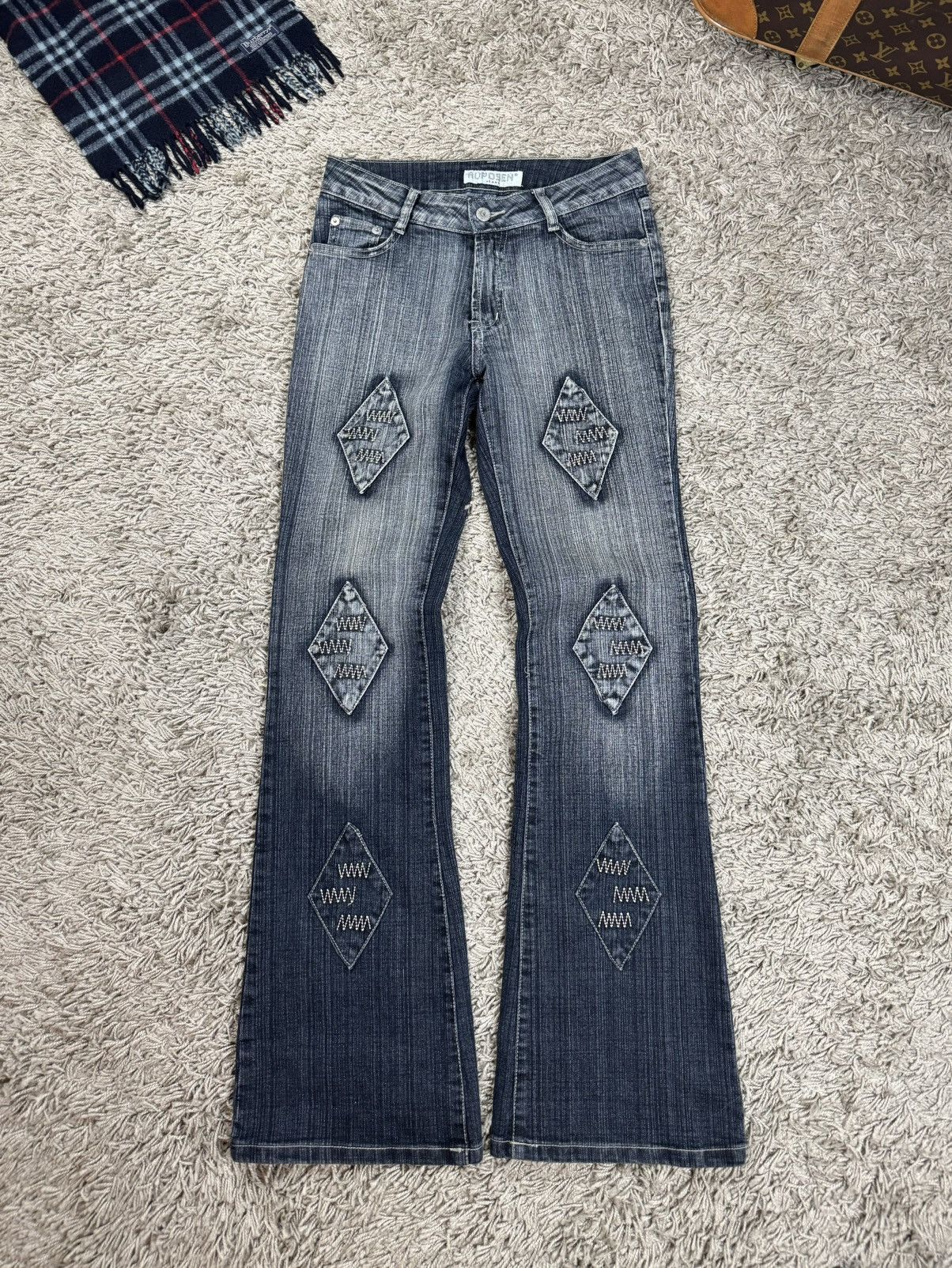 Vintage Vintage jeans swag y2k style original streetwear skate item Size 31" - 3 Thumbnail
