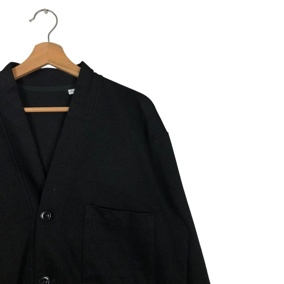 Japanese Brand 🔥VINTAGE CARDIGAN JACKET BLACK UNIQLO UNDERCOVER Size US M / EU 48-50 / 2 - 6 Thumbnail