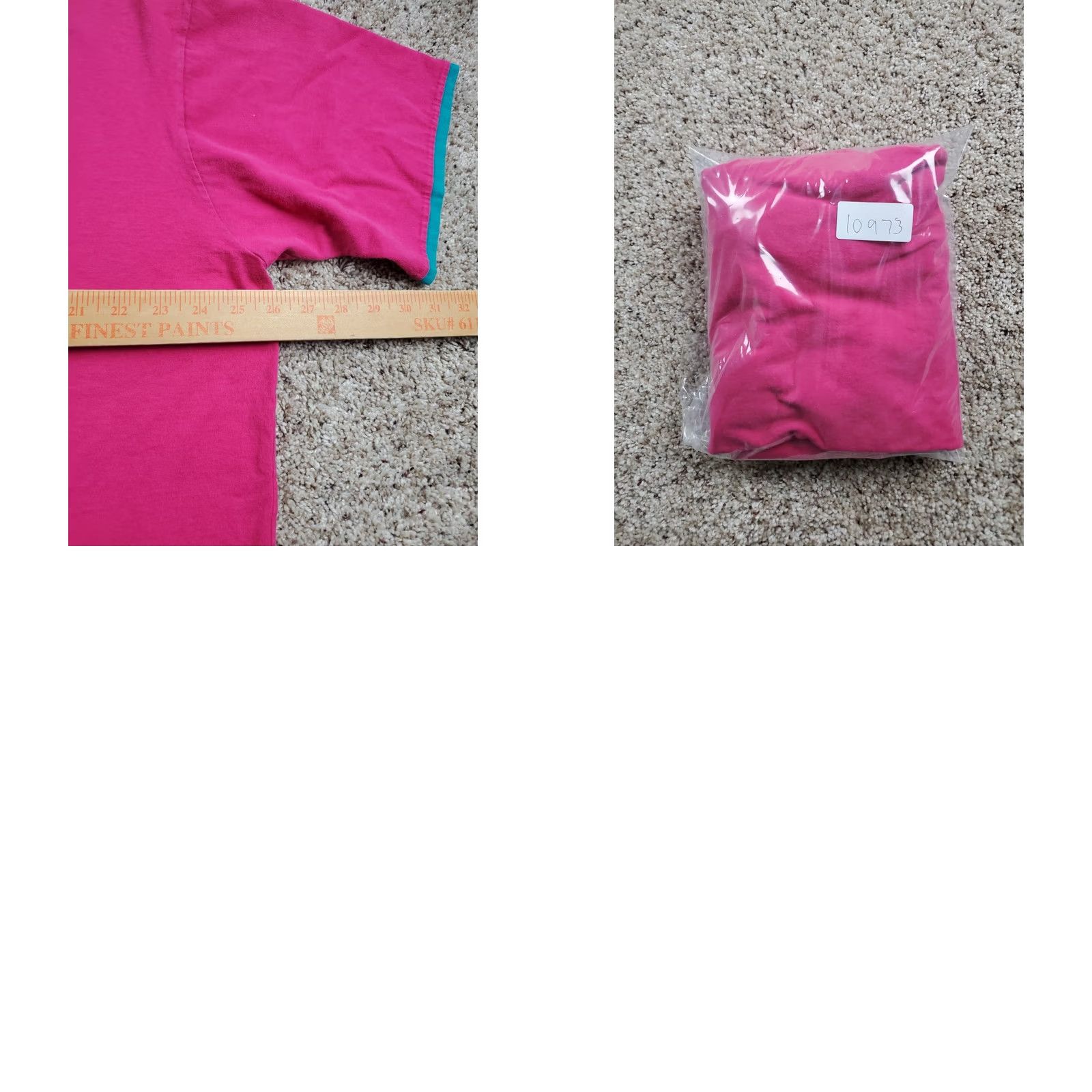Hanes Hanes Her Way T Shirt 2XL Womens Pink Short Sleeve Cotton Crew Neck 90s Vintage Hanes Pink 2XL Womens 90s Shirt Size XXL / US 16-18 / IT 52-54 - 8 Thumbnail