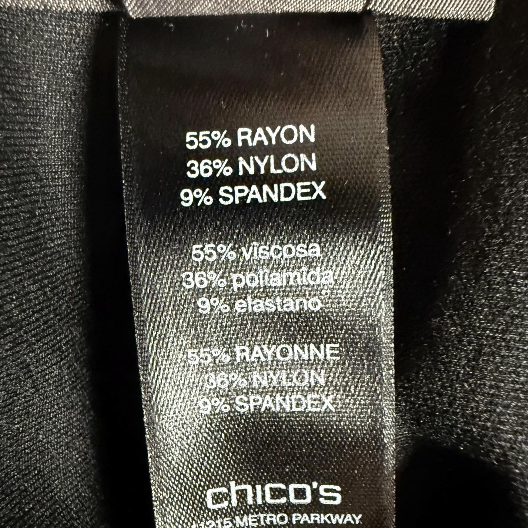 Vintage Chicos Travelers Collection Women’s Size 0 Pull On Black Cropped Pants Ladies Black Cropped Pants Mens? Size 25" / US 0 / IT 36 - 5 Thumbnail